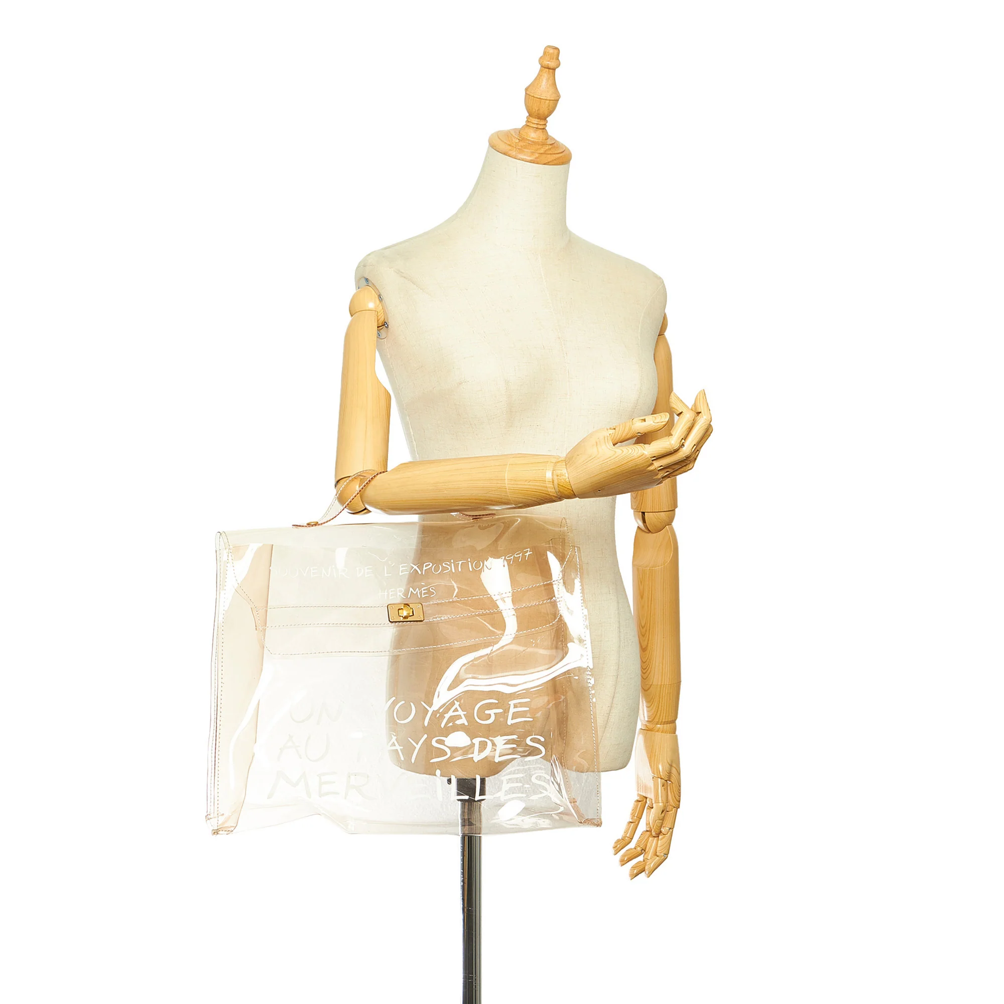 Kelly Vinyl Handbag White - Image 7