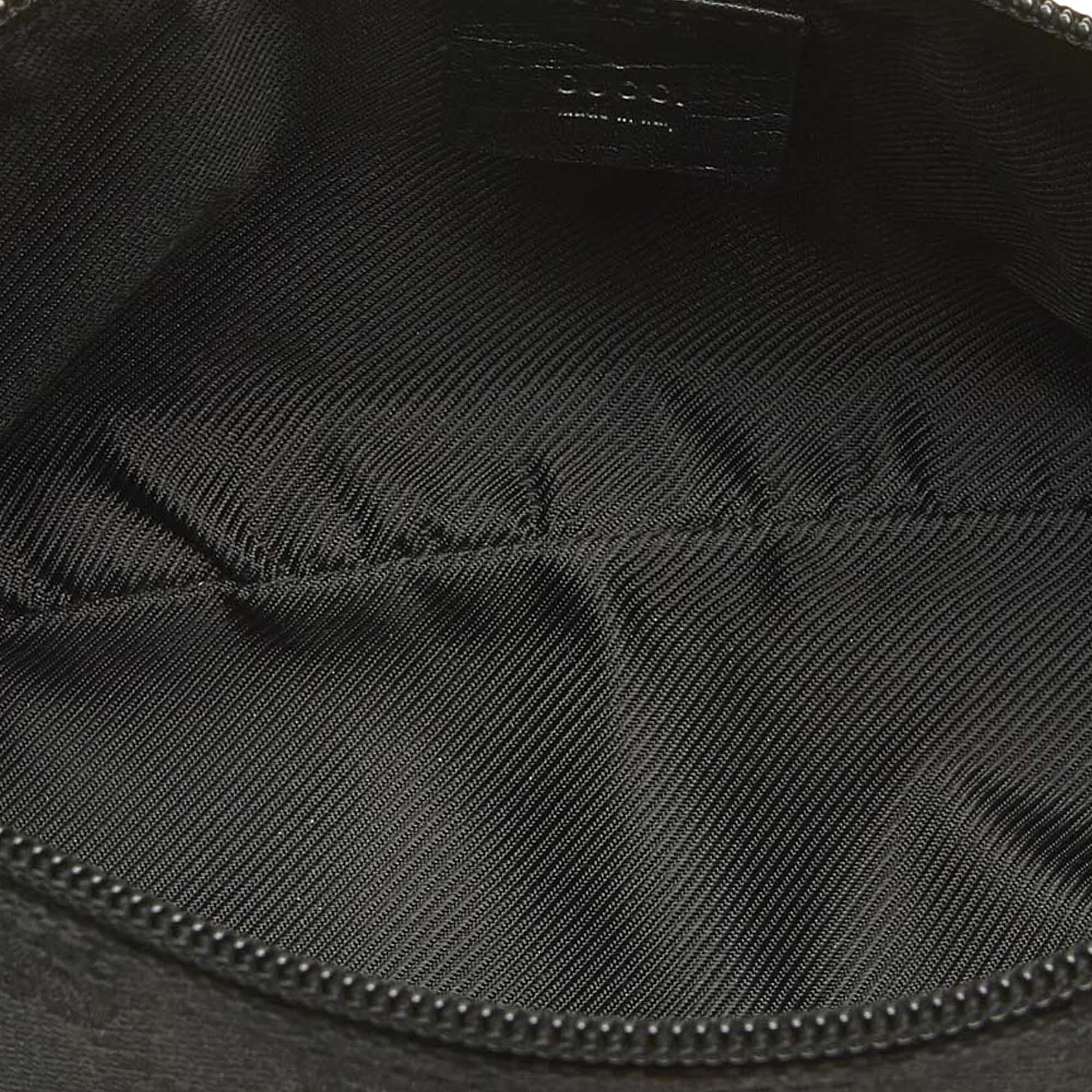 GG Canvas Boat Baguette Black - Image 5