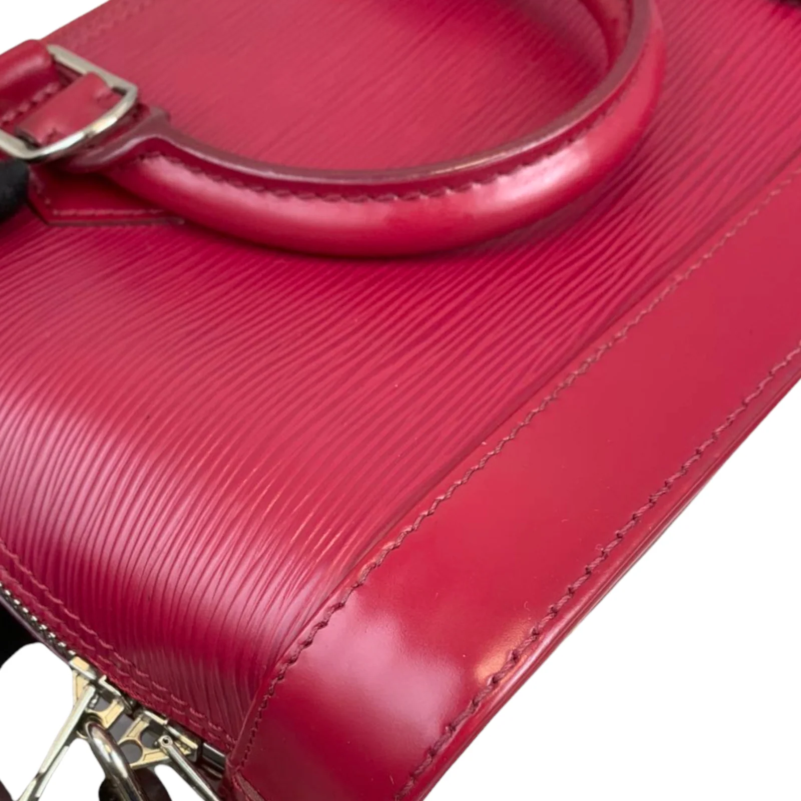 Alma BB Epi Leather Red SHW - Image 13