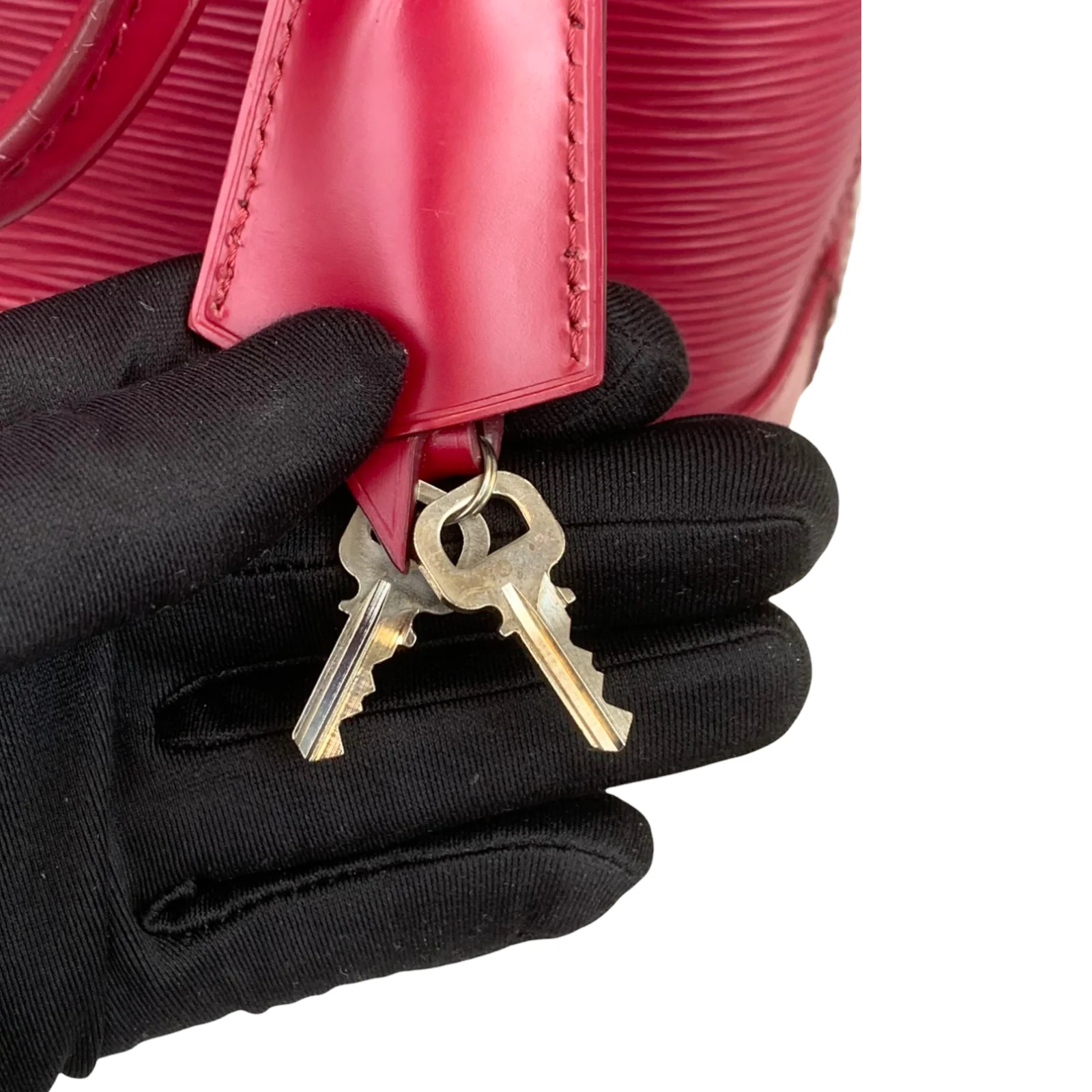 Alma BB Epi Leather Red SHW - Image 17