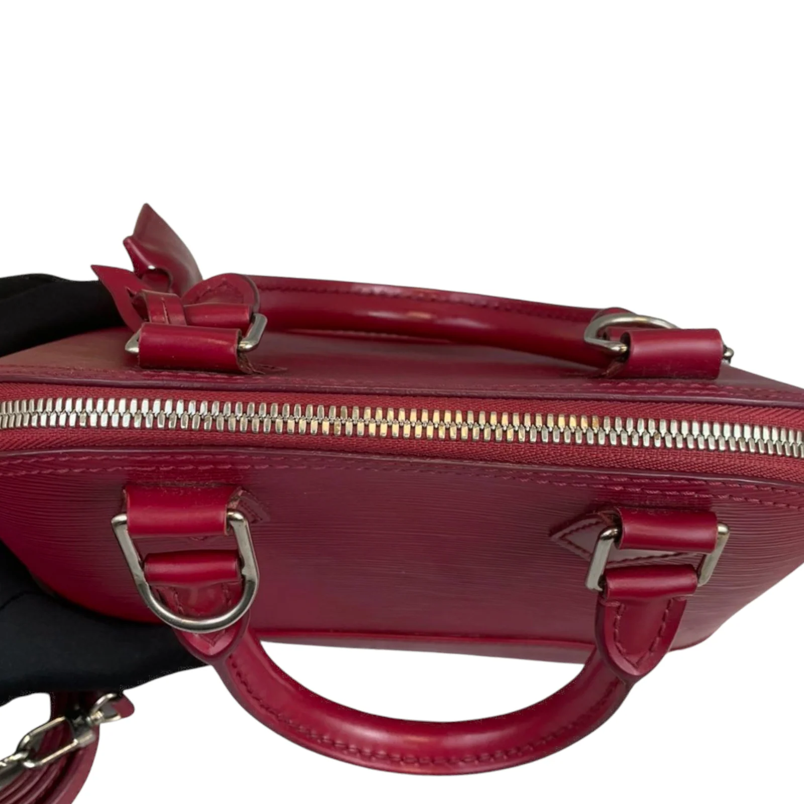 Alma BB Epi Leather Red SHW - Image 5