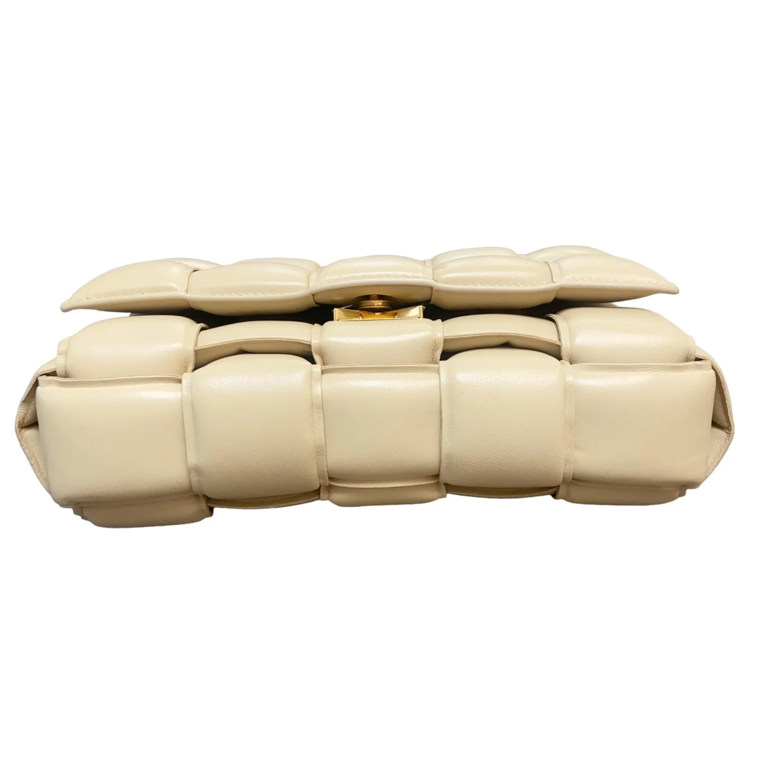 Padded Chain Cassette Calfskin Beige GHW - Image 3