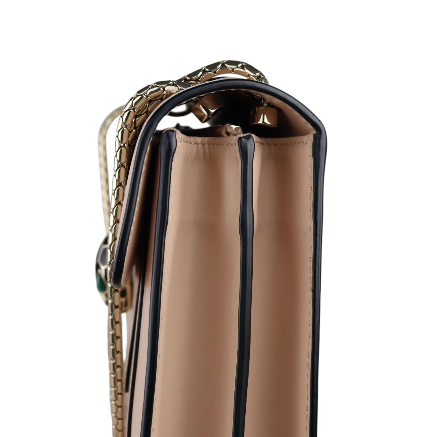 Serpenti Forever Crossbody Calfskin White Agate GHW - Image 16
