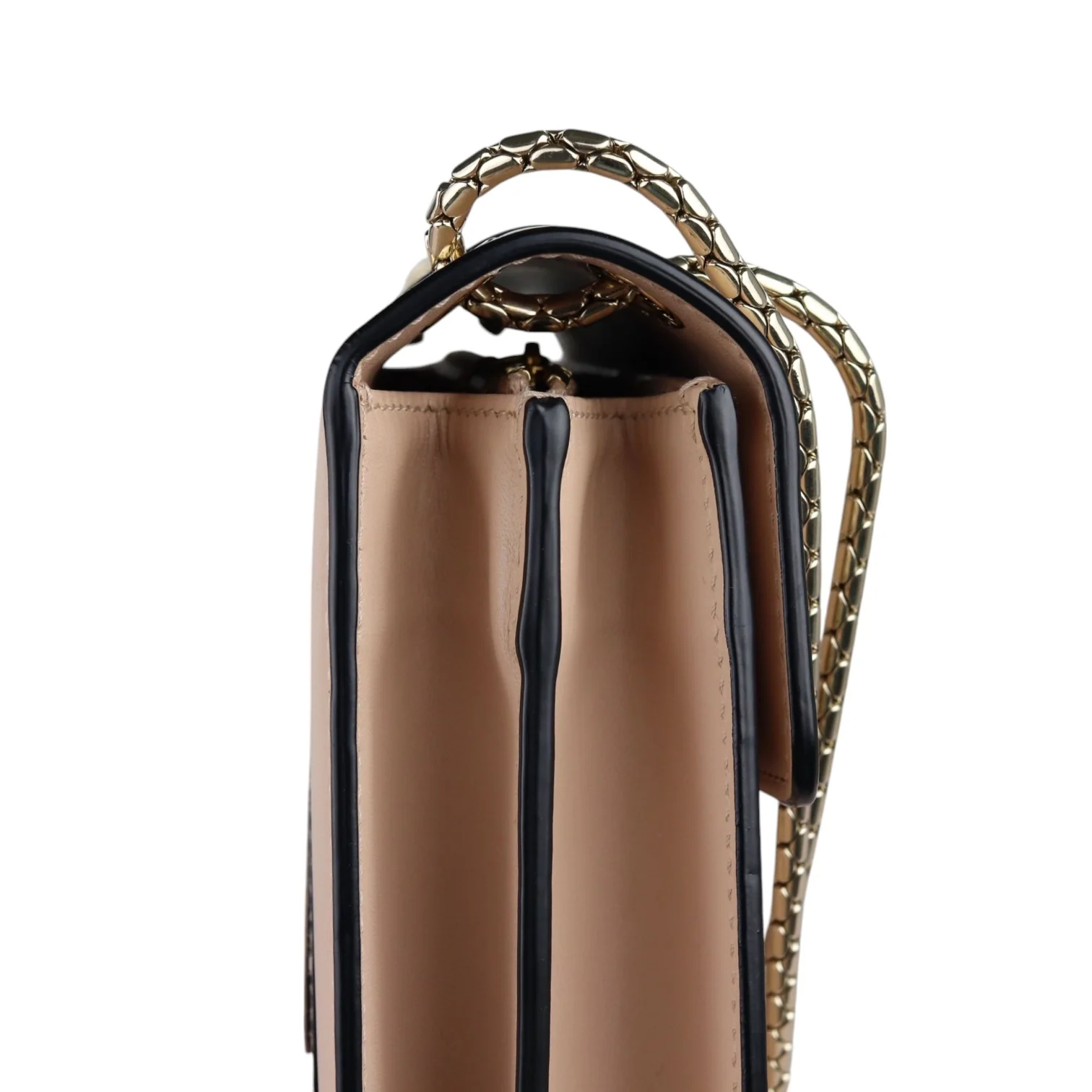 Serpenti Forever Crossbody Calfskin White Agate GHW - Image 17