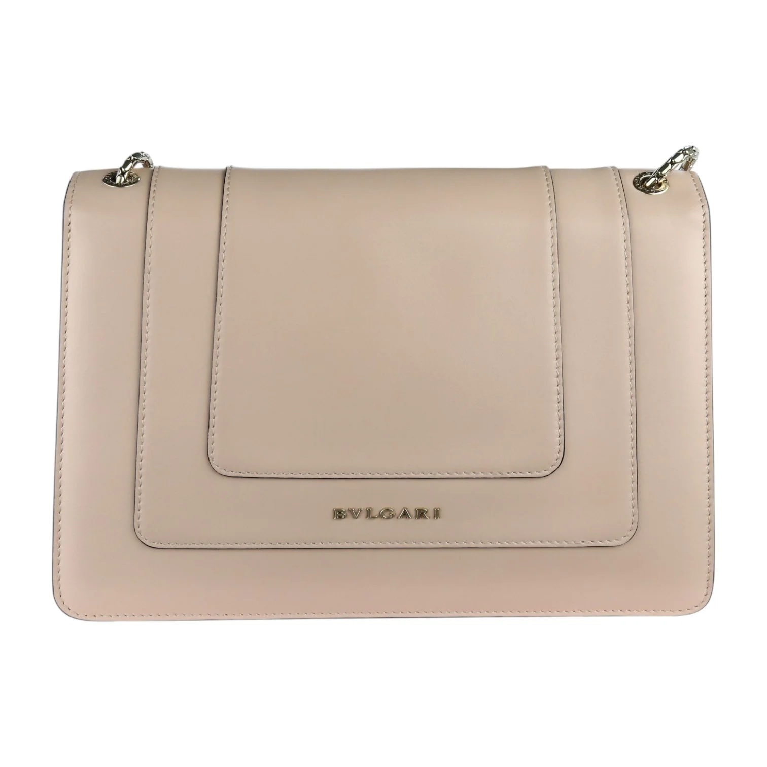 Serpenti Forever Crossbody Calfskin White Agate GHW - Image 3