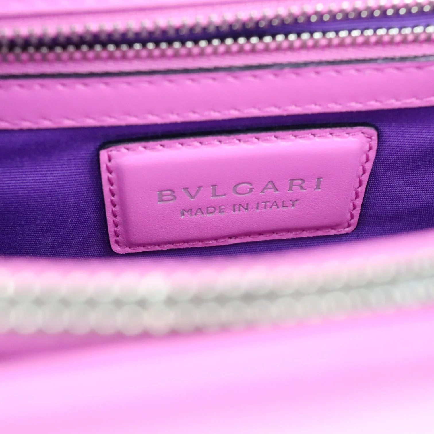 Serpenti Forever Shoulder Calfskin Pink SHW - Image 28