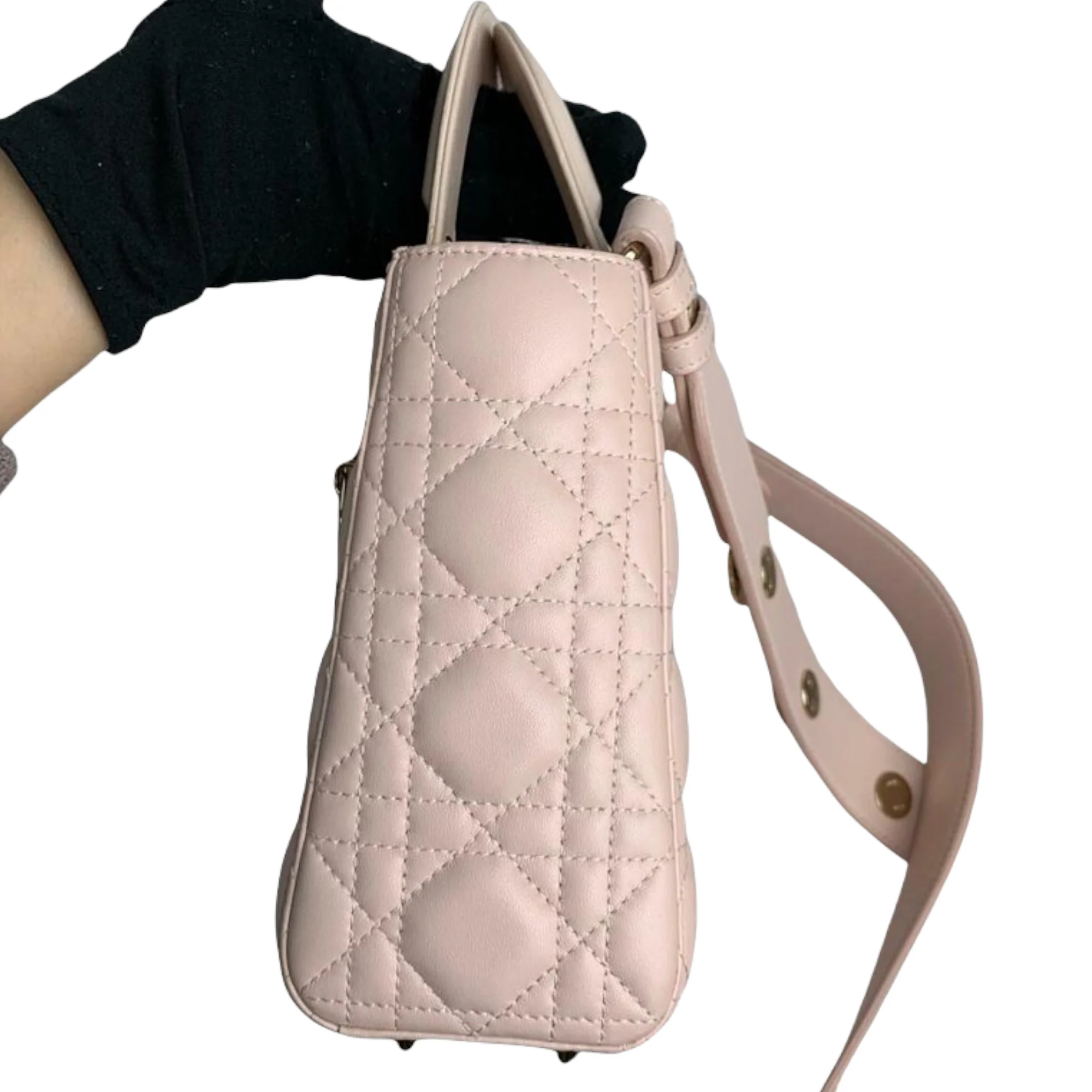My Dior Lucky Badges Lambskin Pink GHW - Image 6