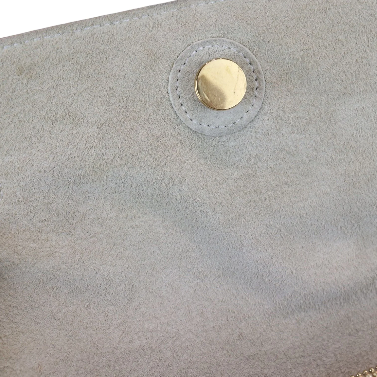Belt Bag Mini Grained Calfskin White GHW - Image 29