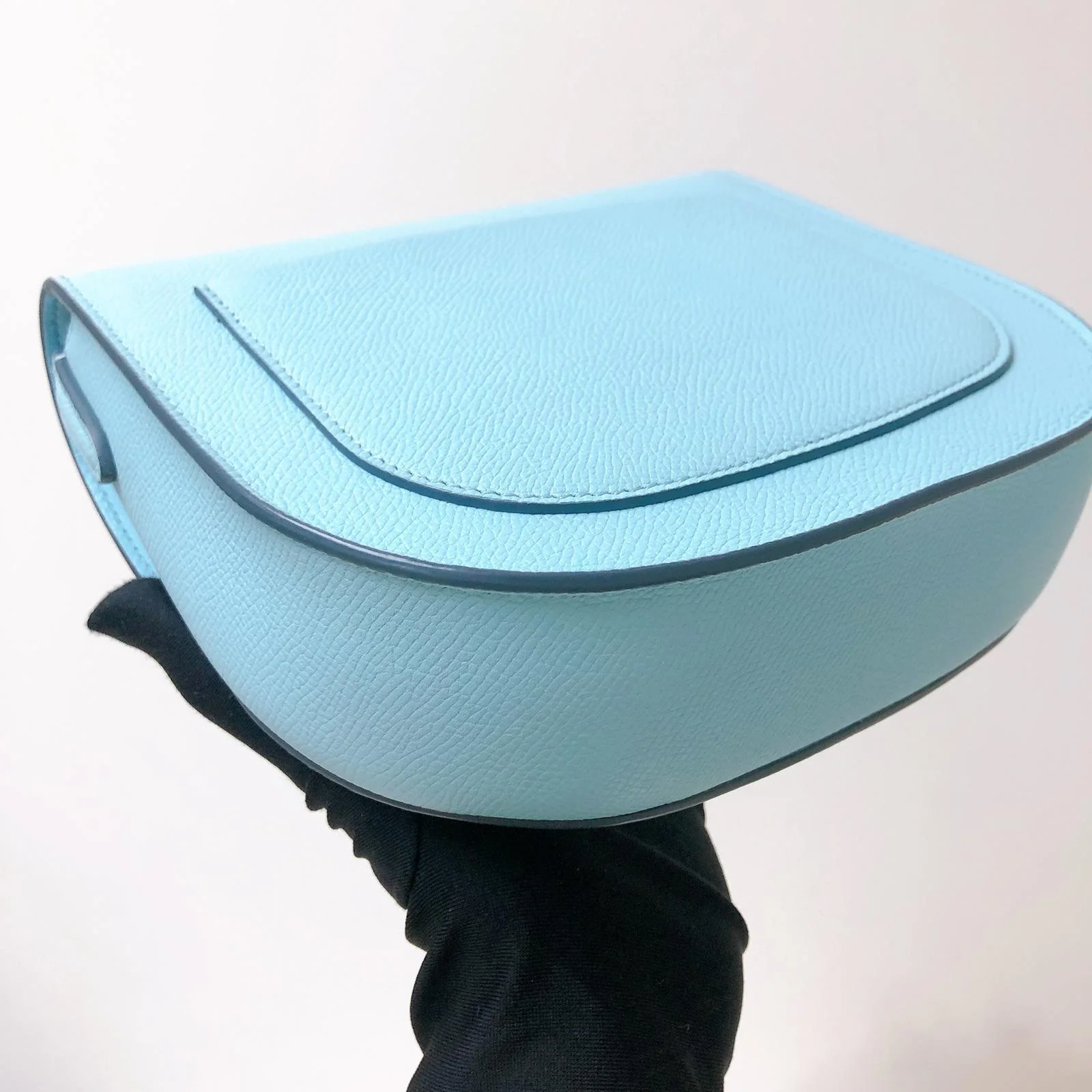 Small Trotteur Bag in Blue SHW - Image 15