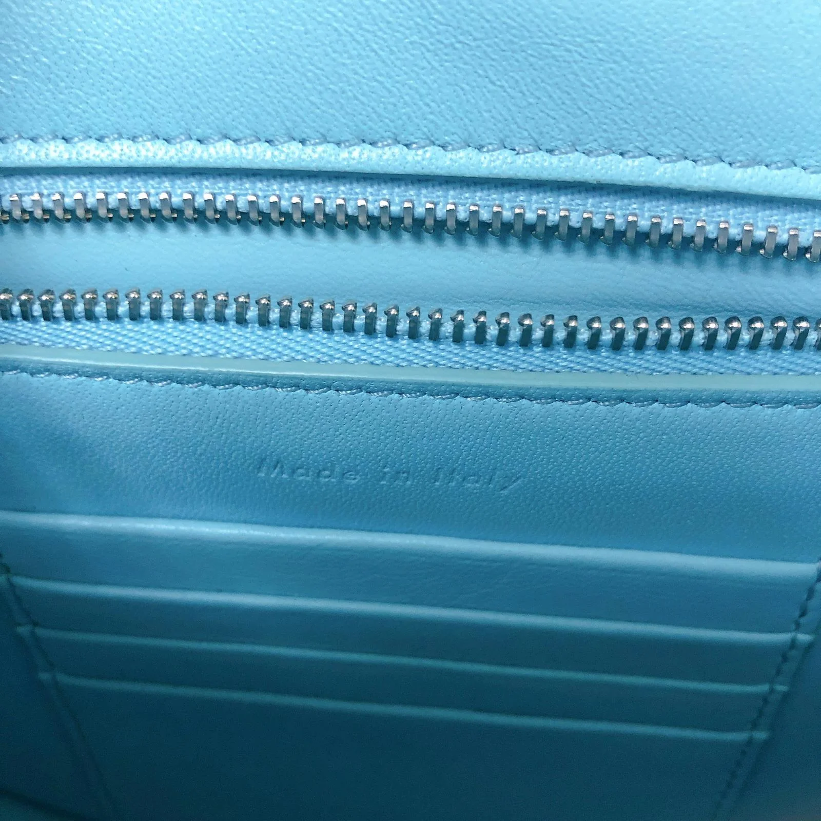 Small Trotteur Bag in Blue SHW - Image 19
