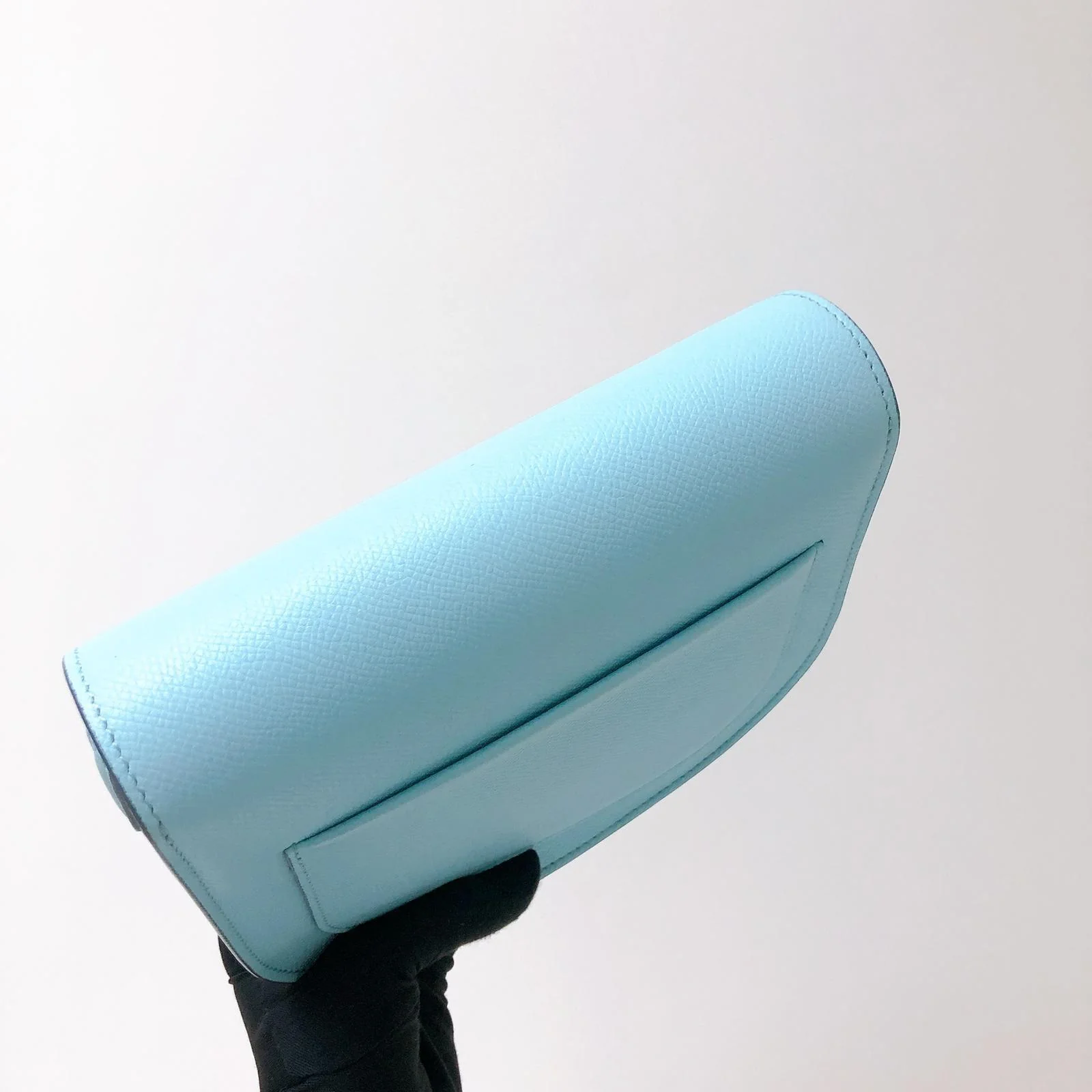 Small Trotteur Bag in Blue SHW - Image 8