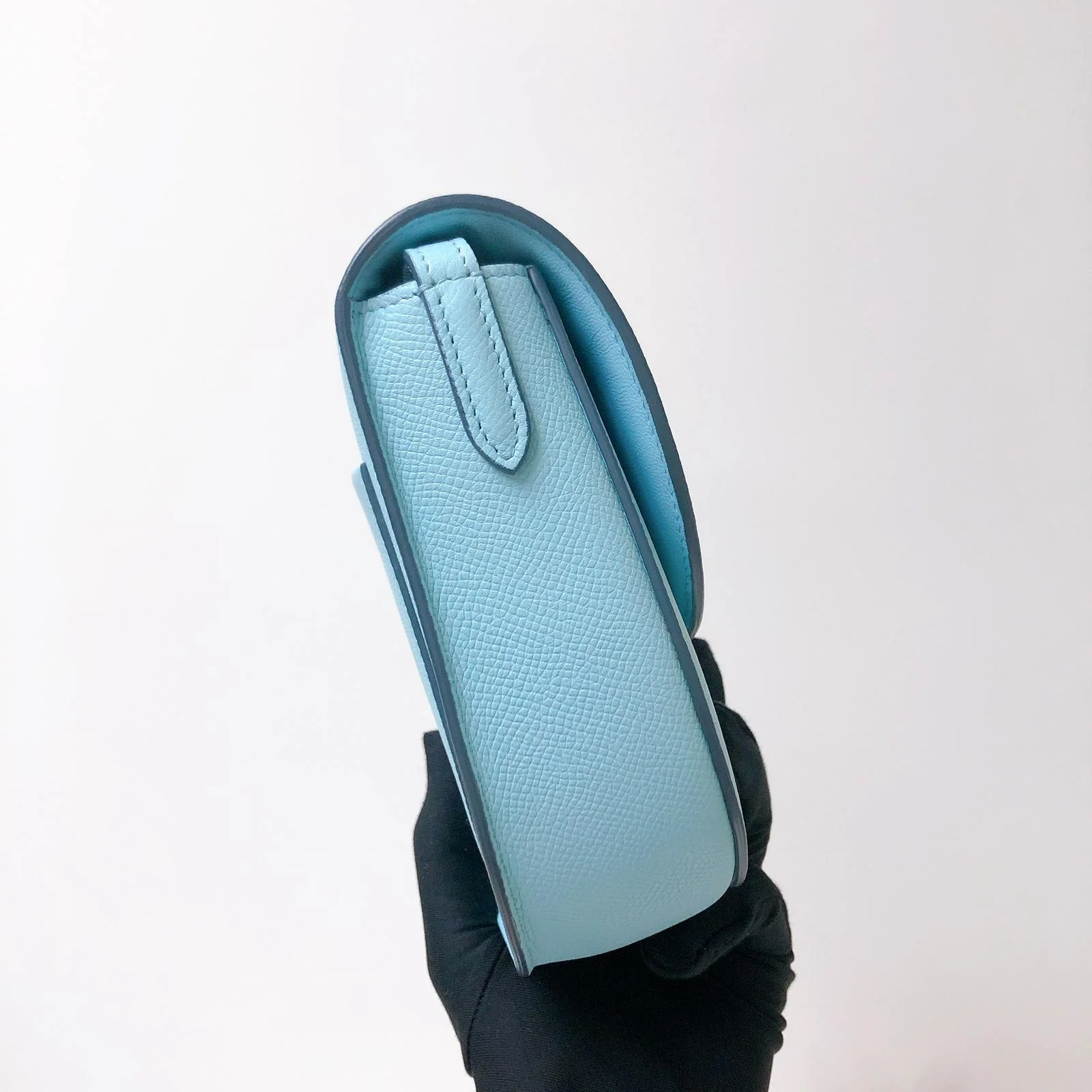 Small Trotteur Bag in Blue SHW - Image 9