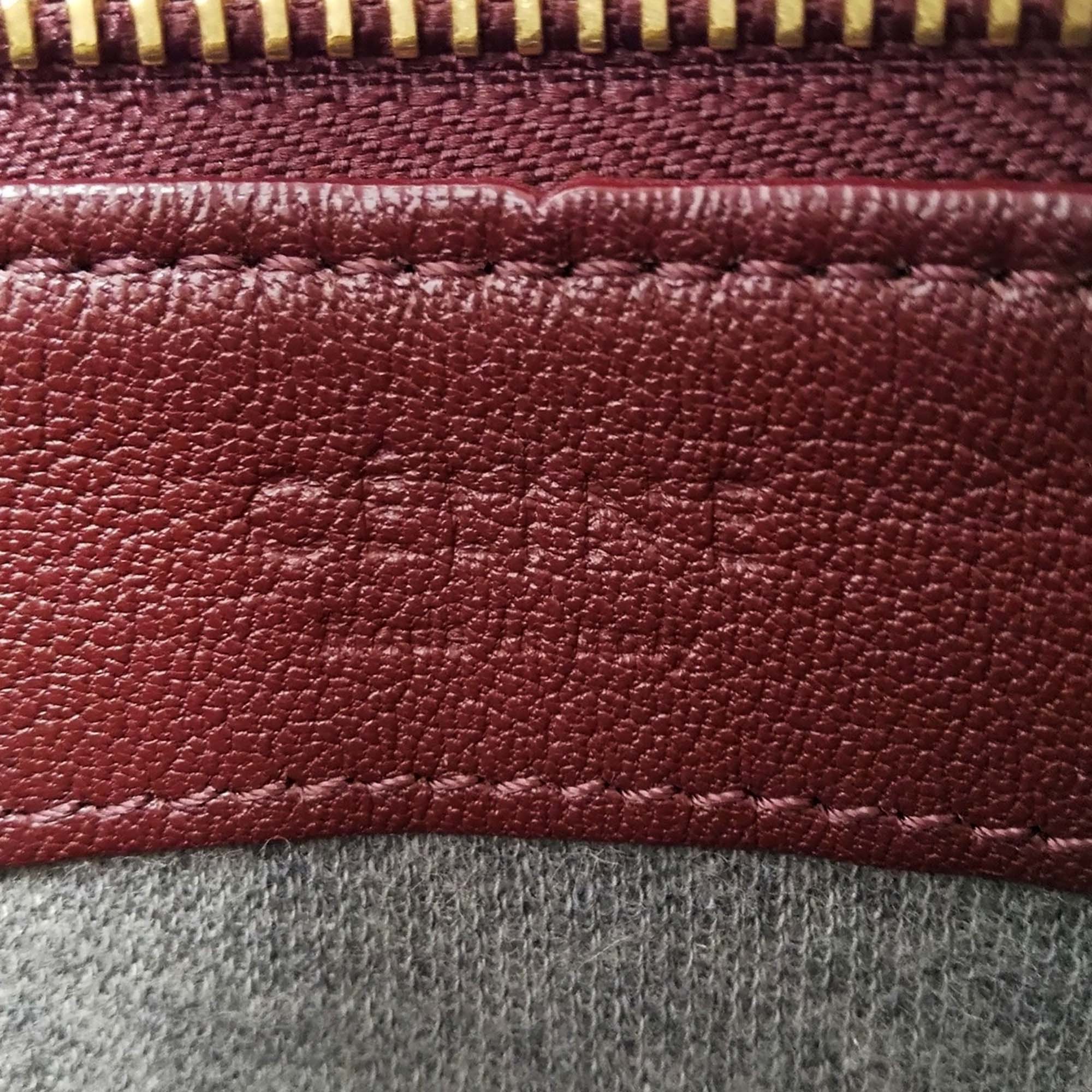 Celine Trio Leather Crossbody Bag Red - Image 6