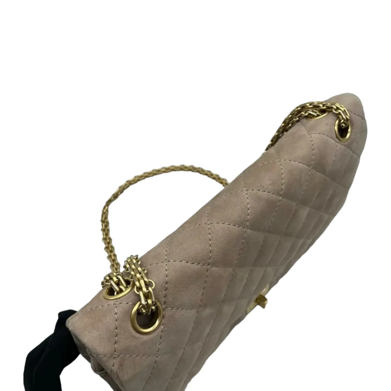 2.55 Reissue 226 Flap Suede Calfskin Beige GHW - Image 14