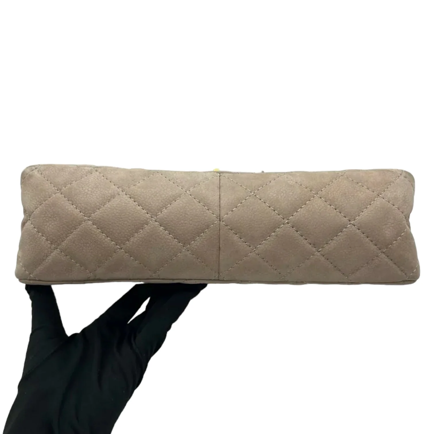 2.55 Reissue 226 Flap Suede Calfskin Beige GHW - Image 3