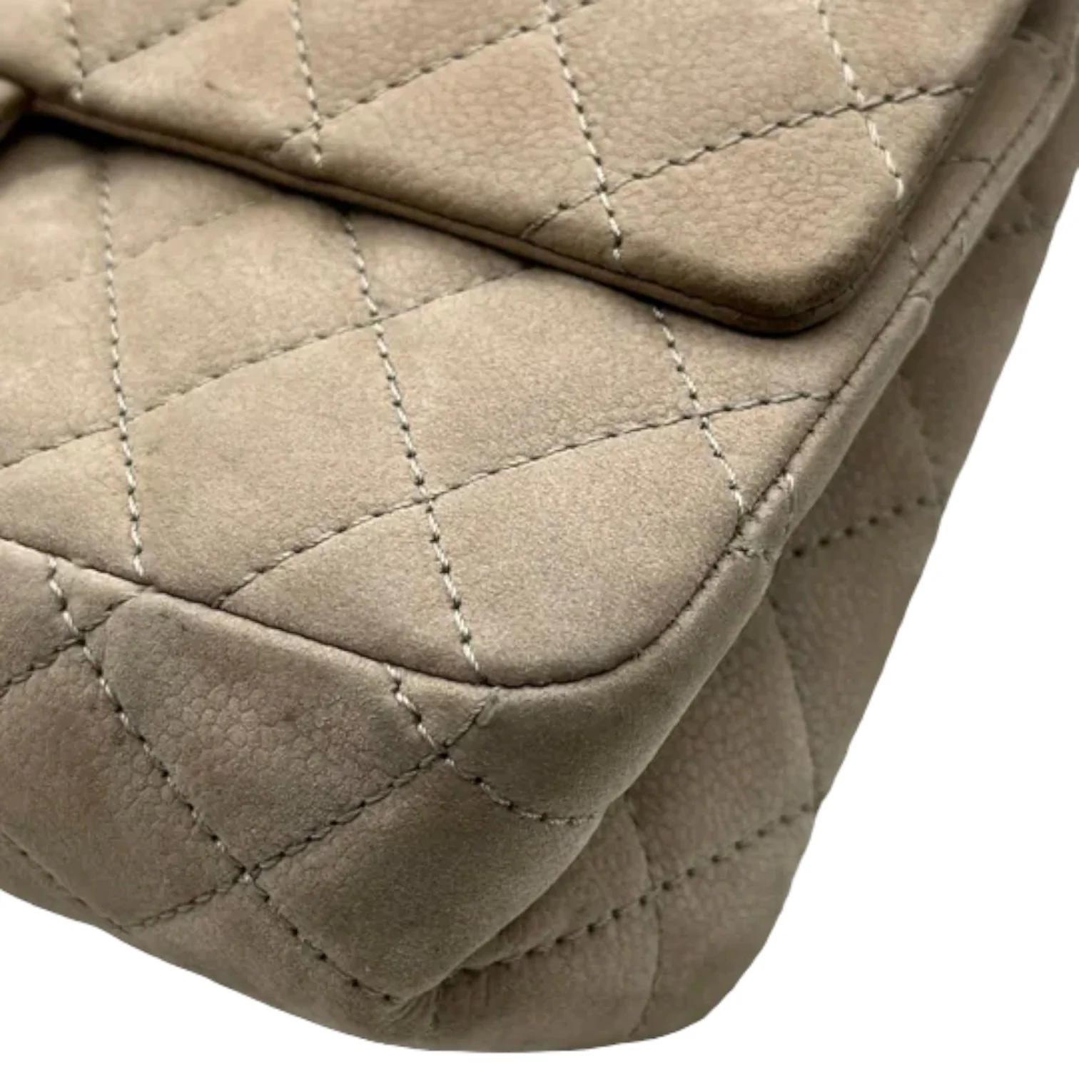 2.55 Reissue 226 Flap Suede Calfskin Beige GHW - Image 7