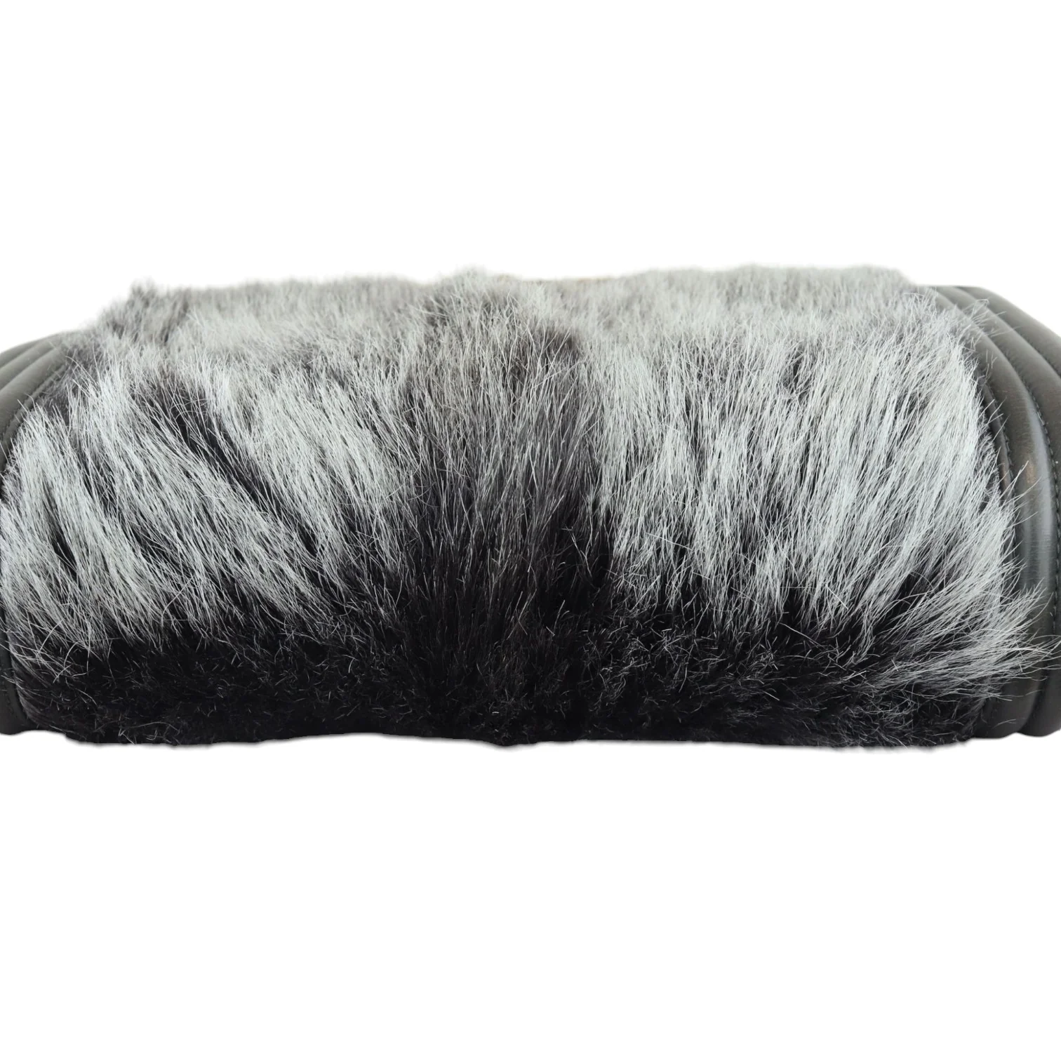 Boy Flap Medium Goat Hair Calfskin Grey GHW - Image 14
