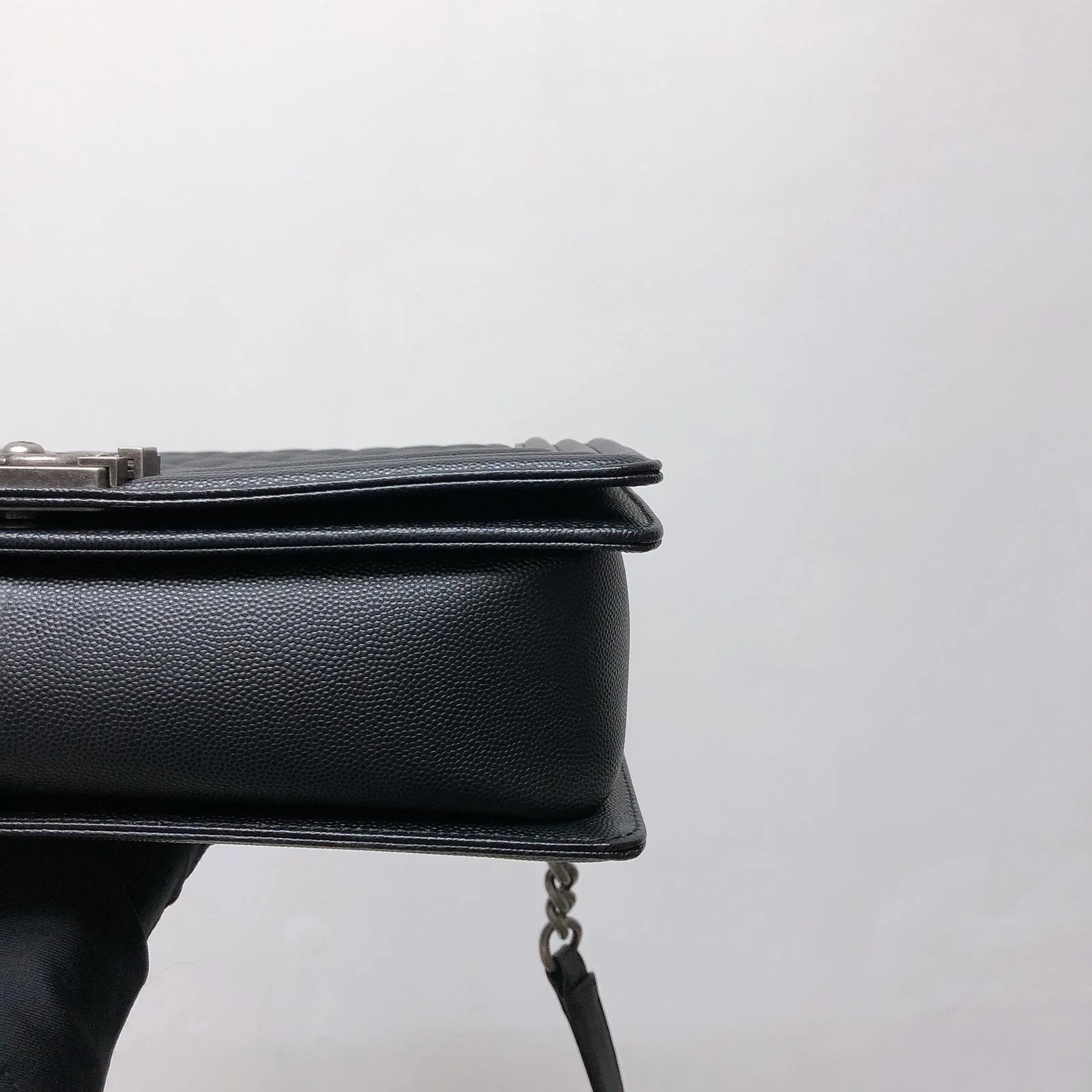 Boy New Medium Caviar Ruthenium Hardware Black - Image 18