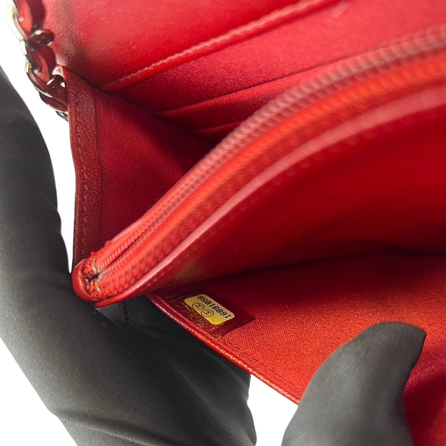 Camellia Wallet on Chain Red SHW - Image 20