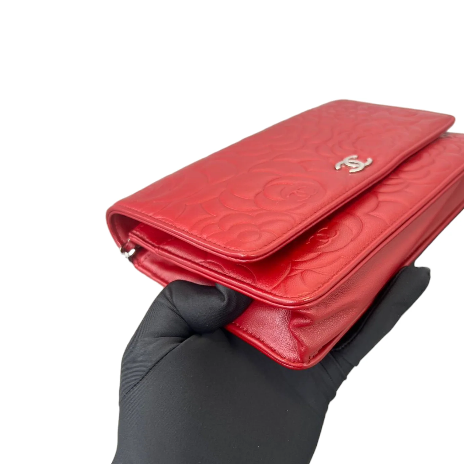 Camellia Wallet on Chain Red SHW - Image 5