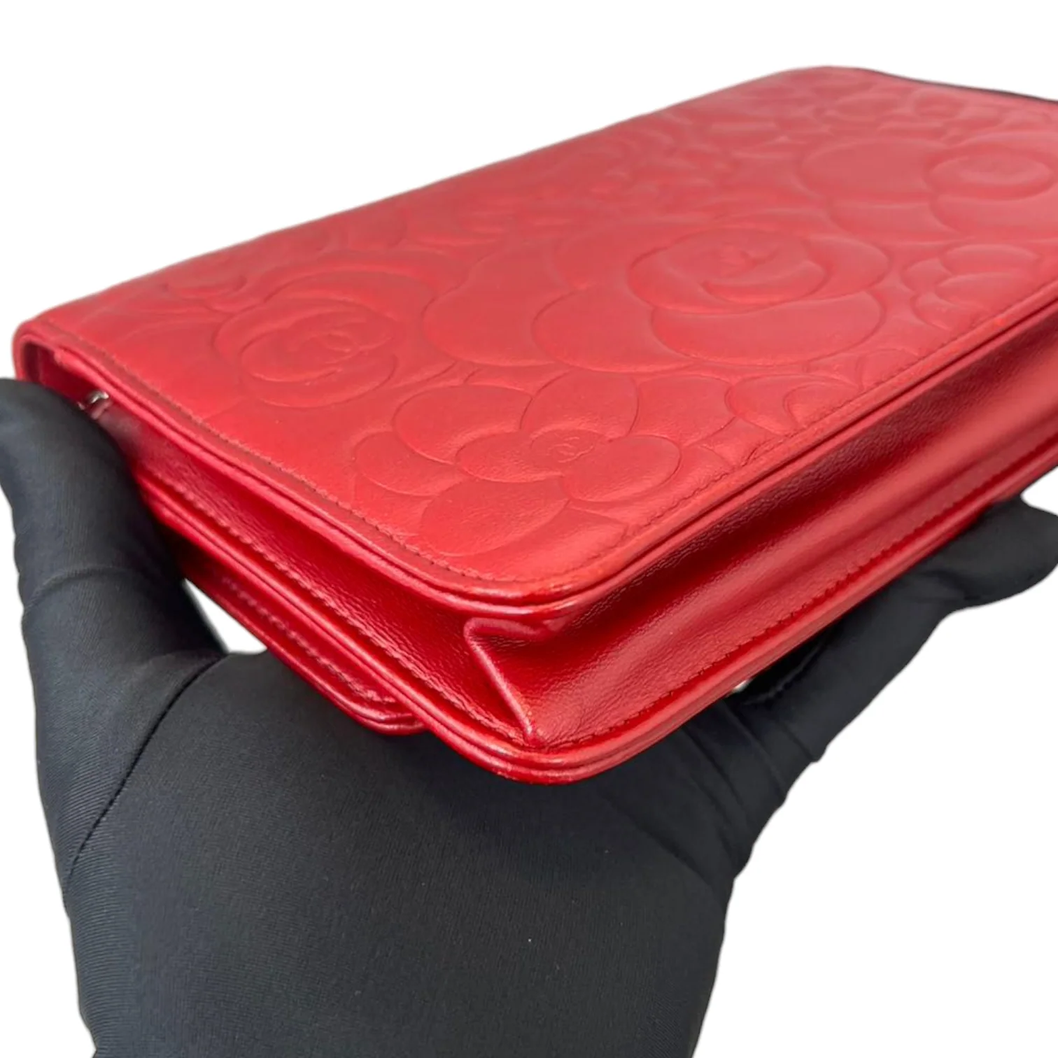 Camellia Wallet on Chain Red SHW - Image 7