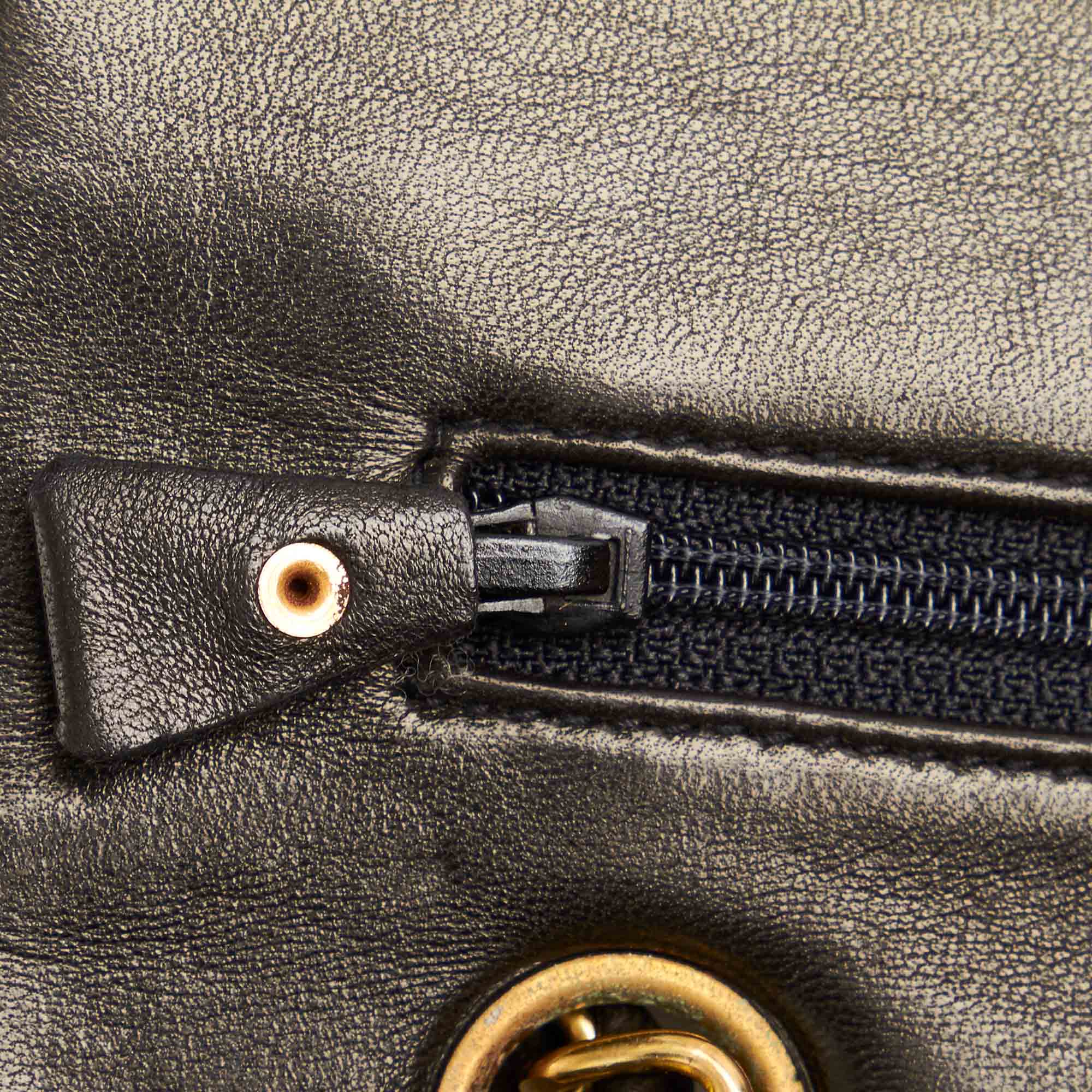 Chanel CC Matelasse Lambskin Flap Bag Black - Image 8