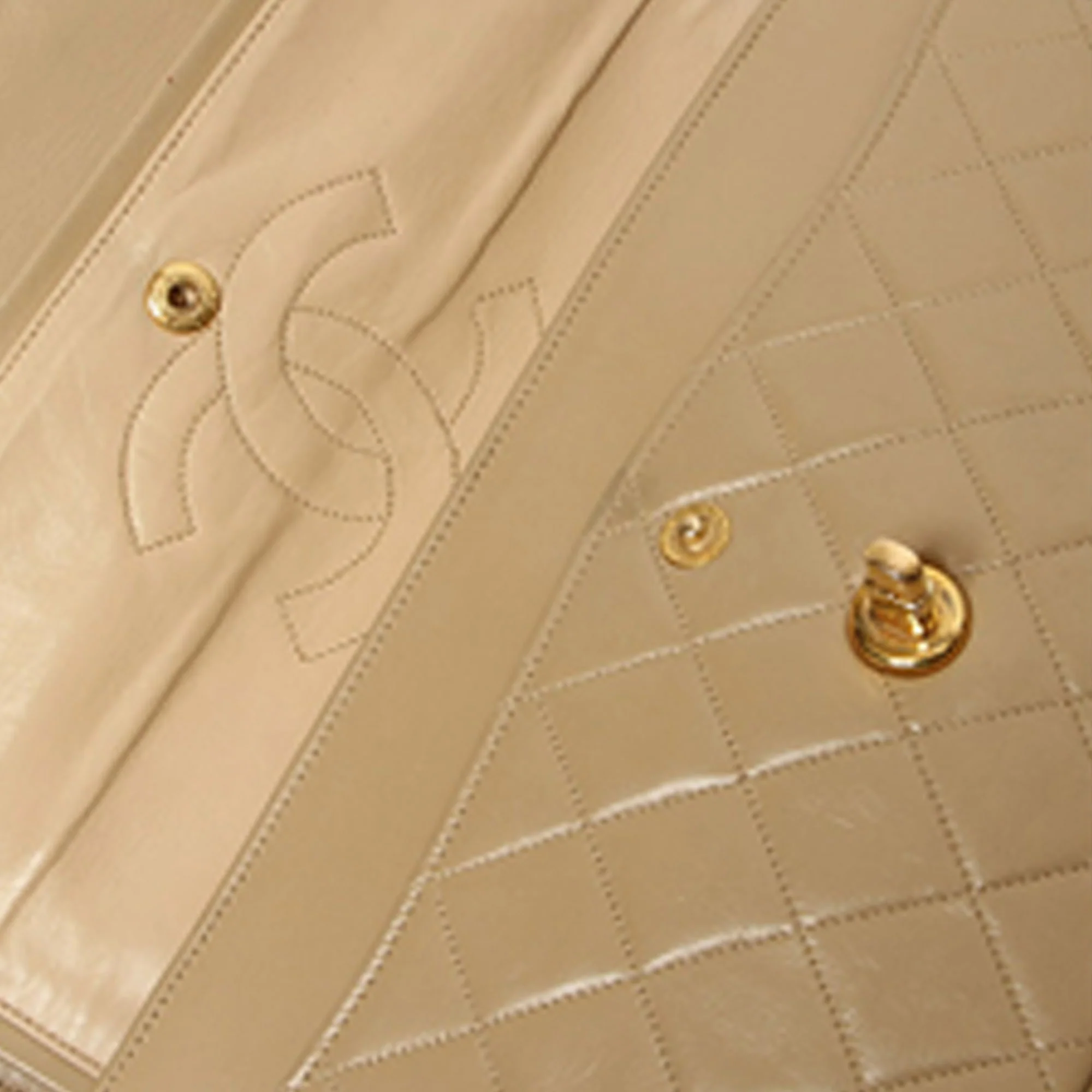 Chanel CC Timeless Classic Lambskin Double Flap Bag Brown - Image 8