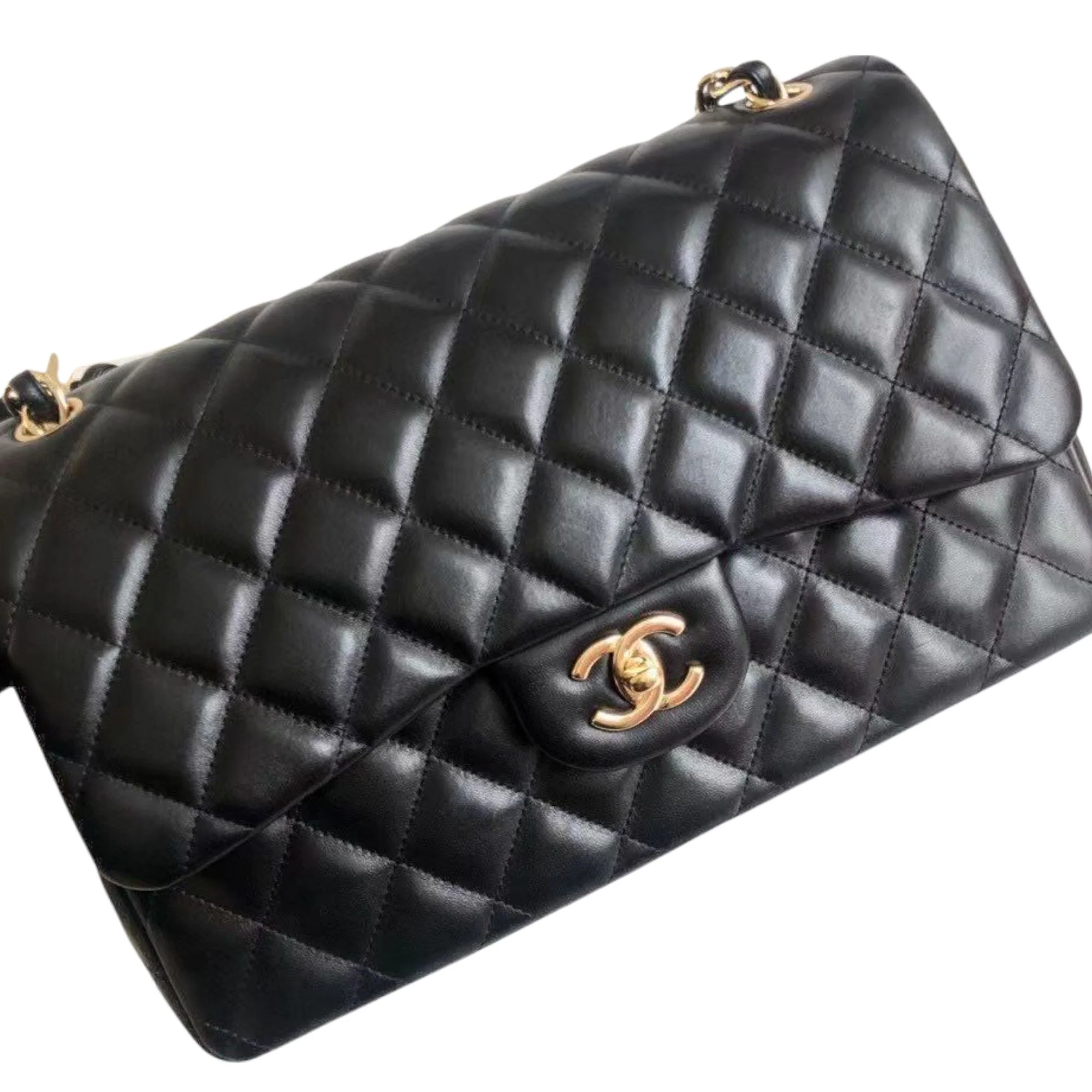 Classic Flap Jumbo Lambskin Black GHW - Image 4