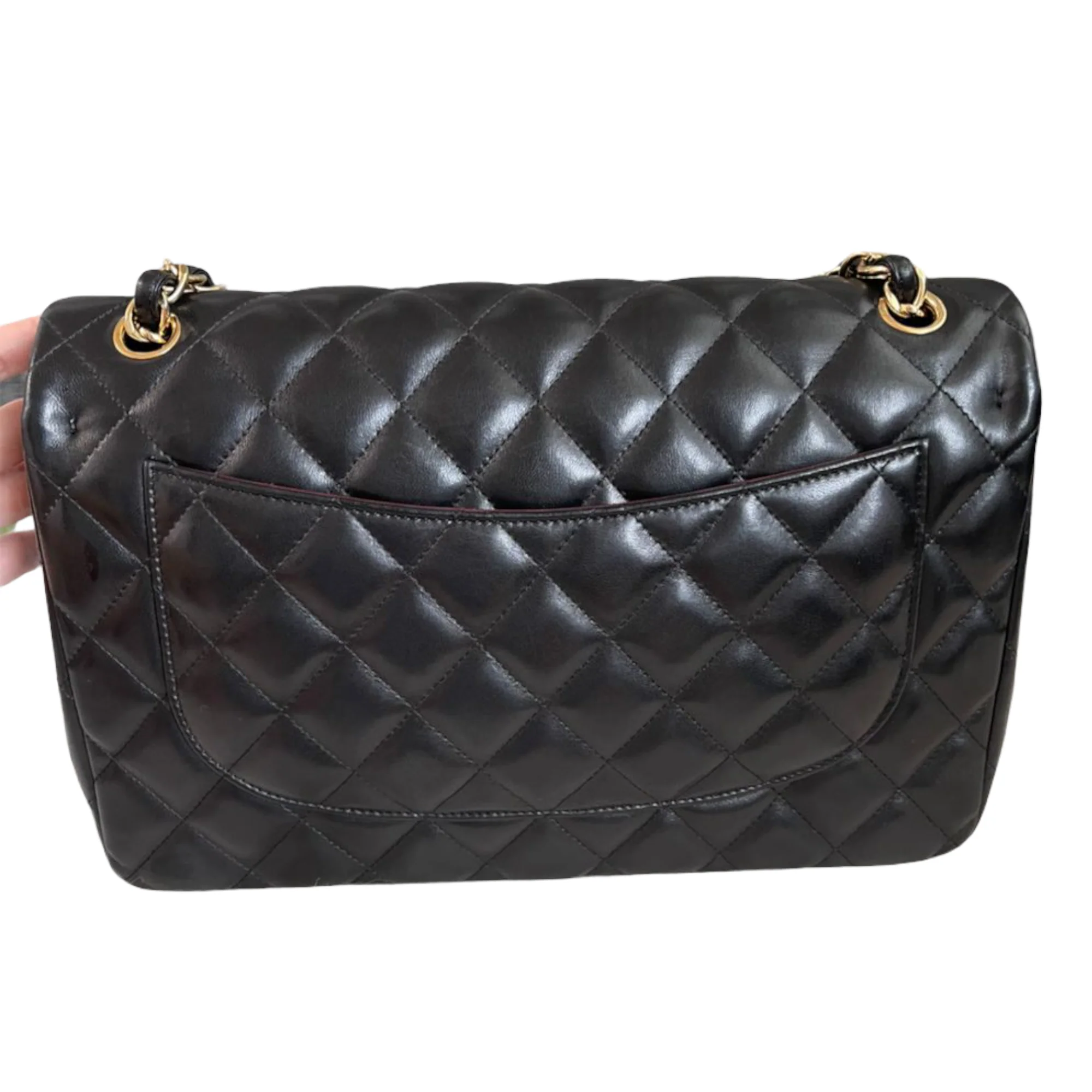 Classic Flap Jumbo Lambskin Black GHW - Image 5