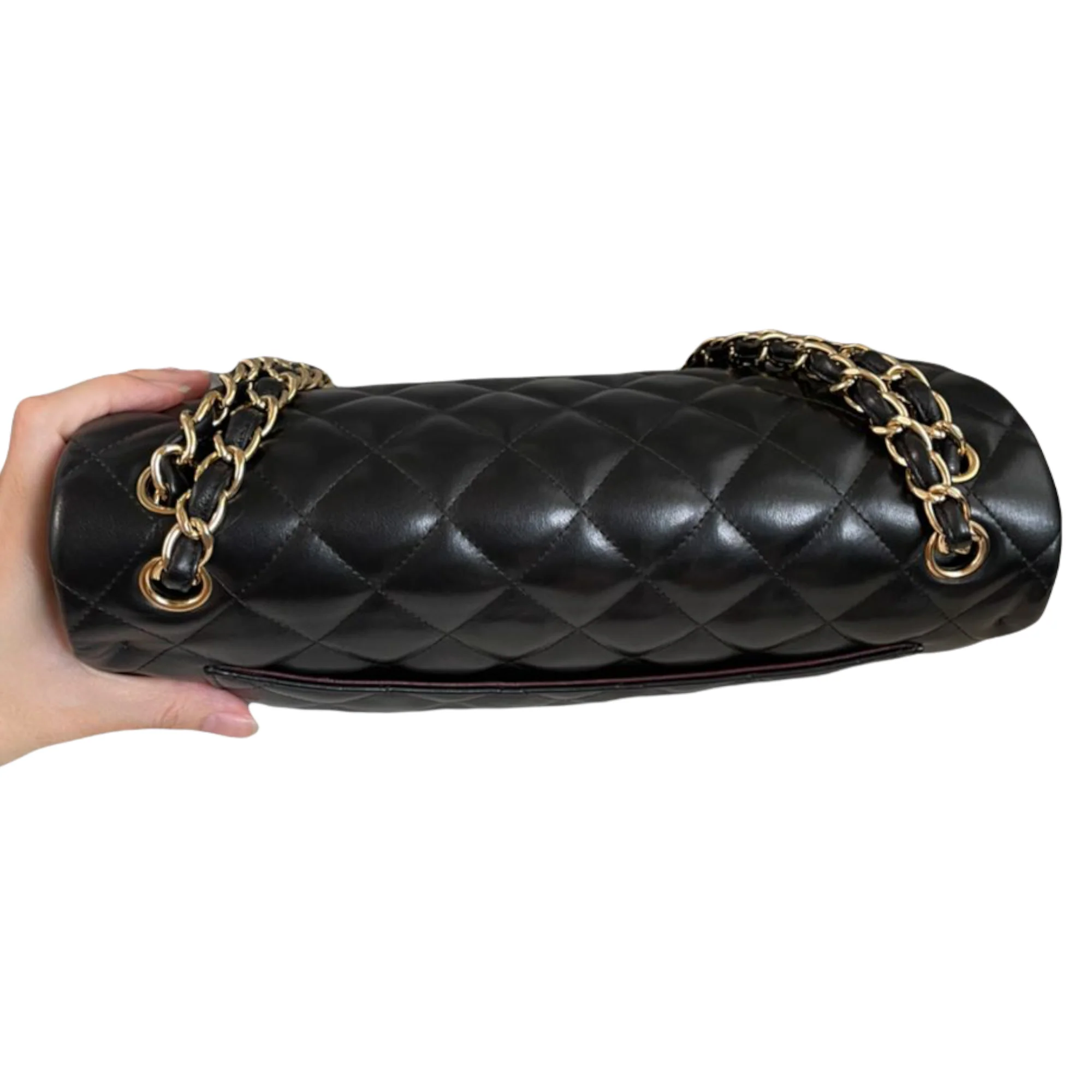 Classic Flap Jumbo Lambskin Black GHW - Image 8