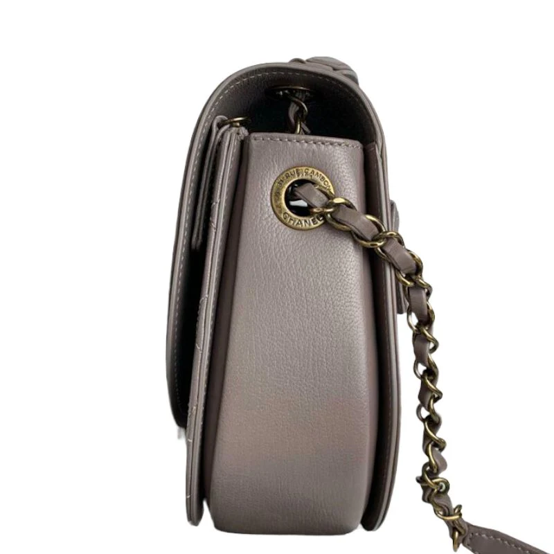 Coco Curve Flap Medium Lambskin Taupe GHW - Image 3