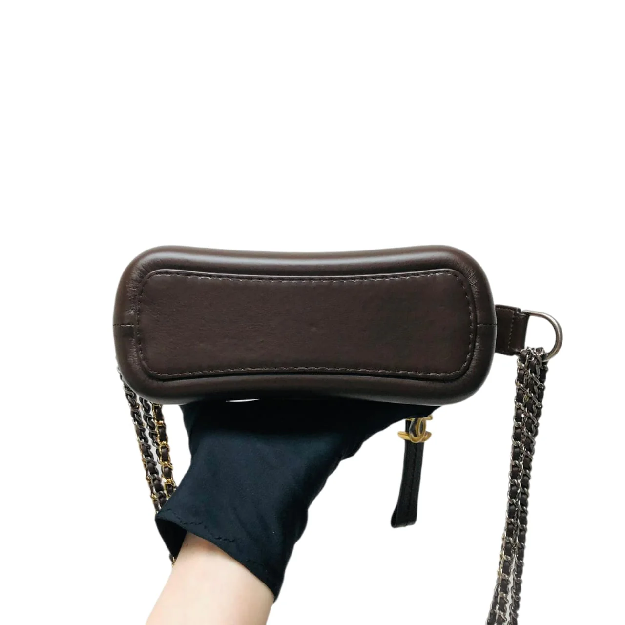 Gabrielle Small Hobo Bag Beige - Image 22