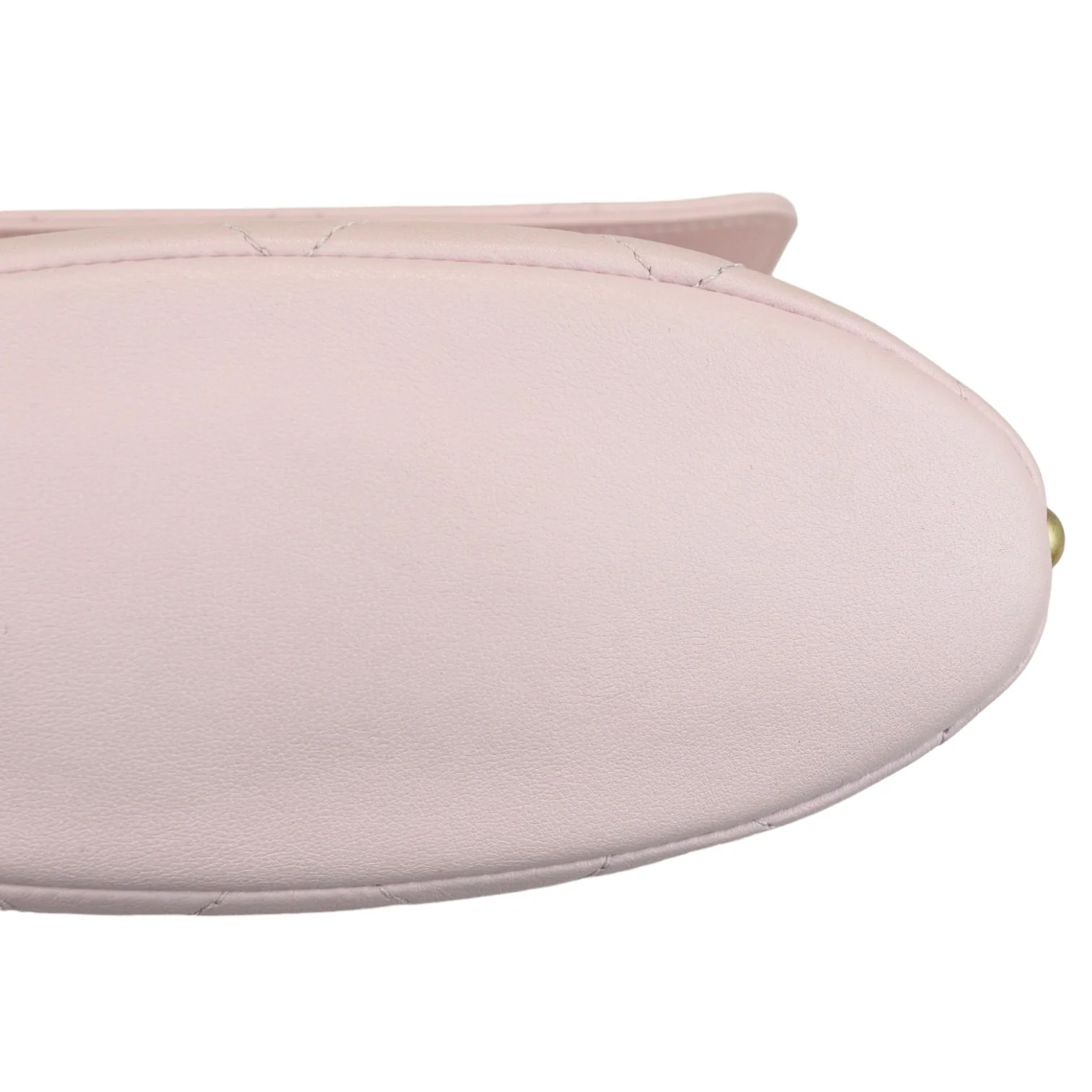 Hobo About Pearls Small Calfskin Quilted Light Pink GHW - Image 9