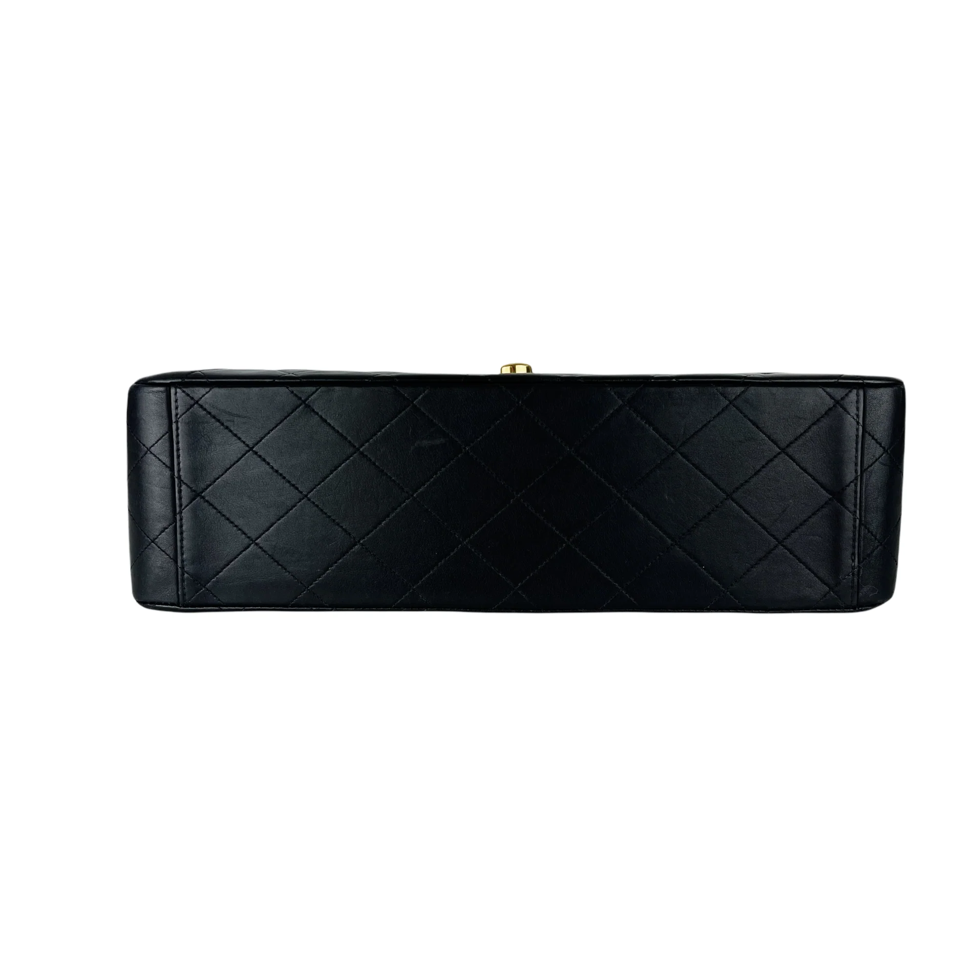 Jumbo XL Flap Lambskin Leather Black GHW - Image 10