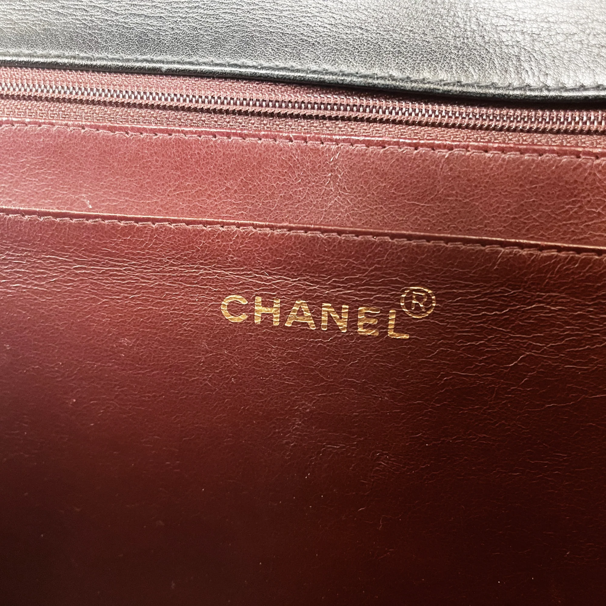 Jumbo XL Flap Lambskin Leather Black GHW - Image 28