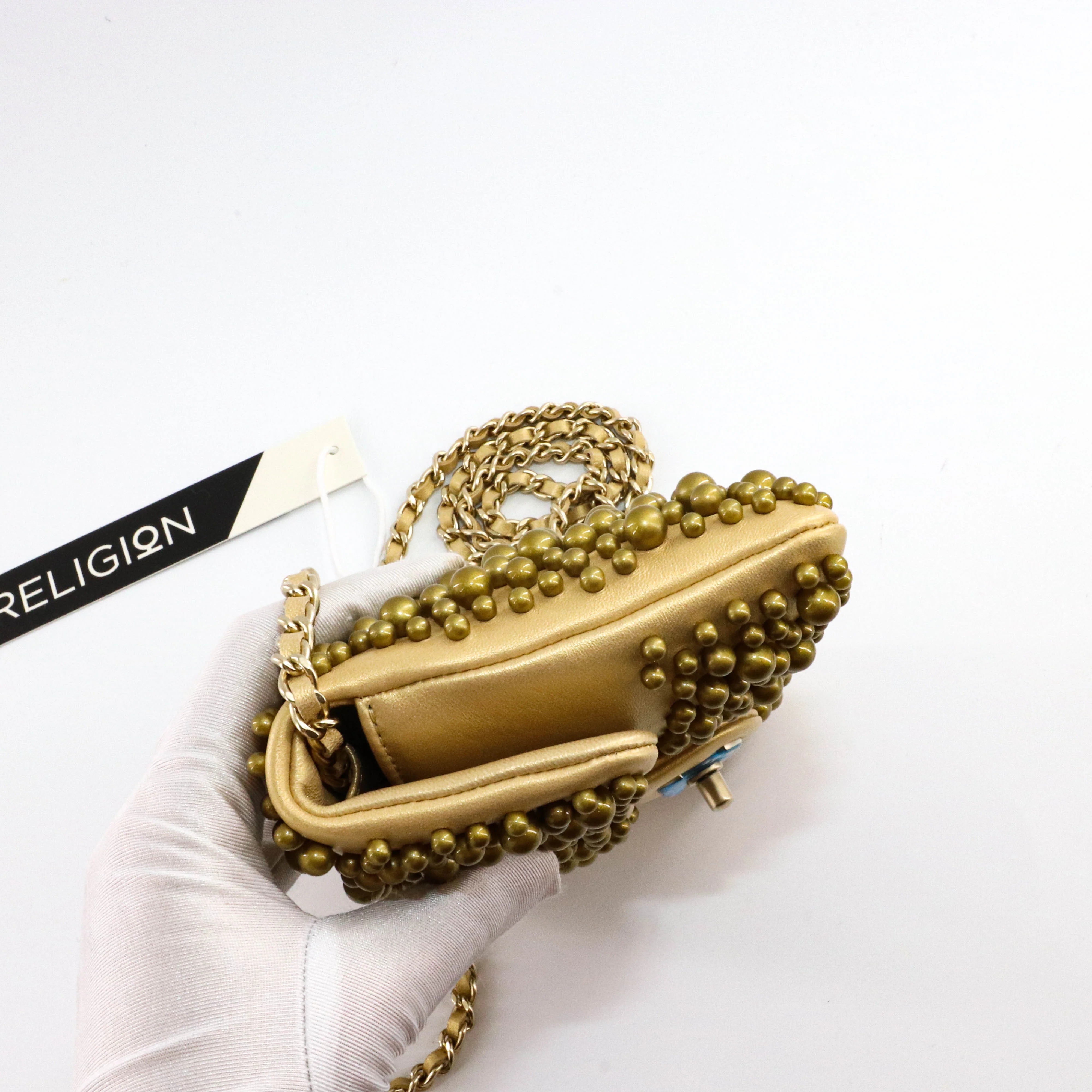 Limited Edition Dubai Collection Pearl Flap Bag - Image 3