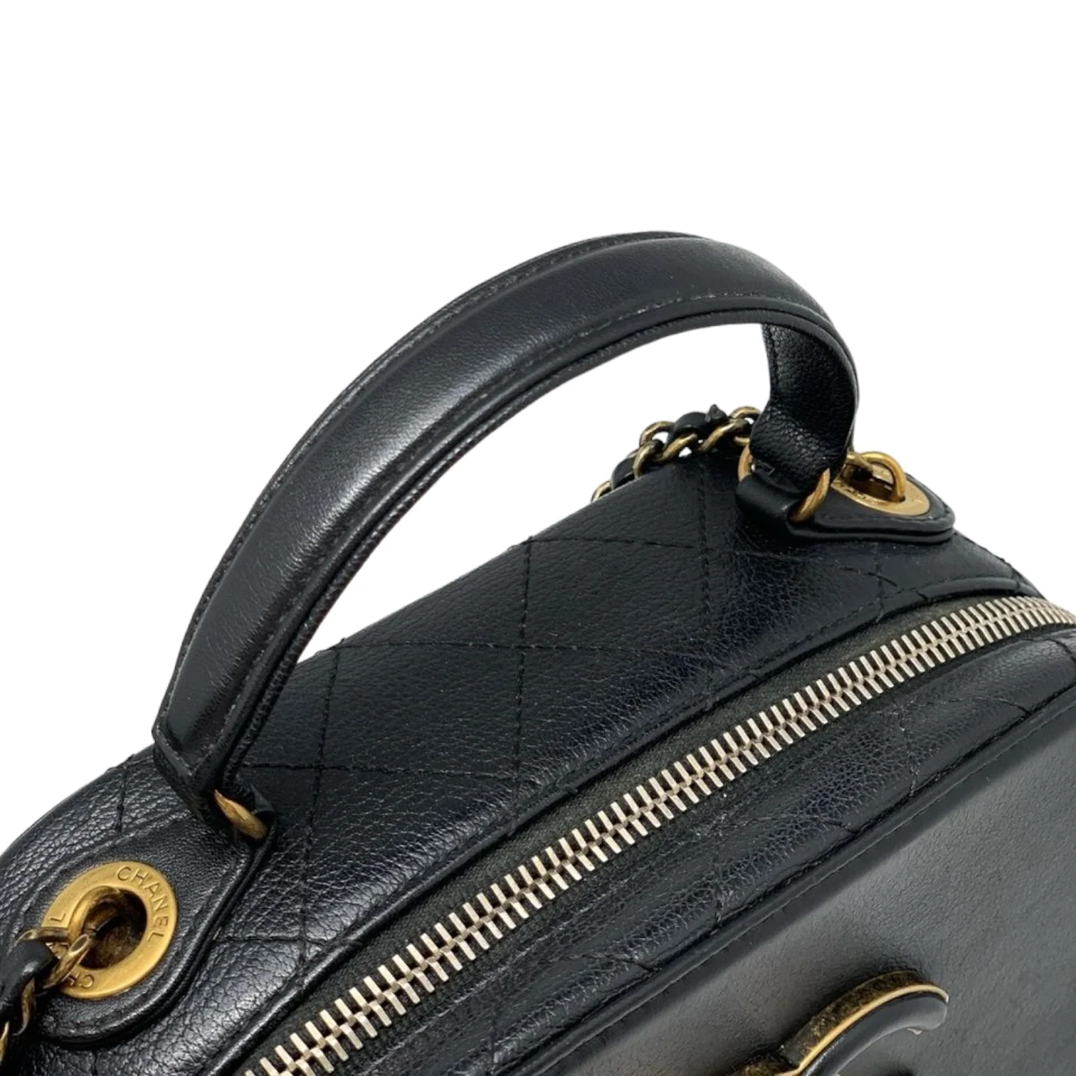 Small Coco Curve Vanity Bag Black GHW - Image 6