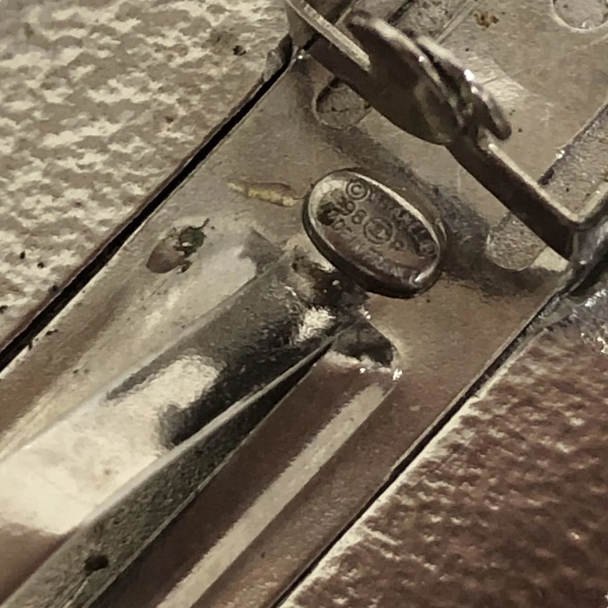 Silver Gold CC Hair Clip - Image 10