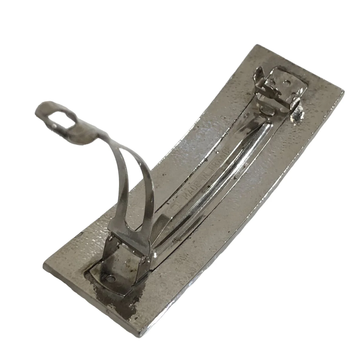 Silver Gold CC Hair Clip - Image 6