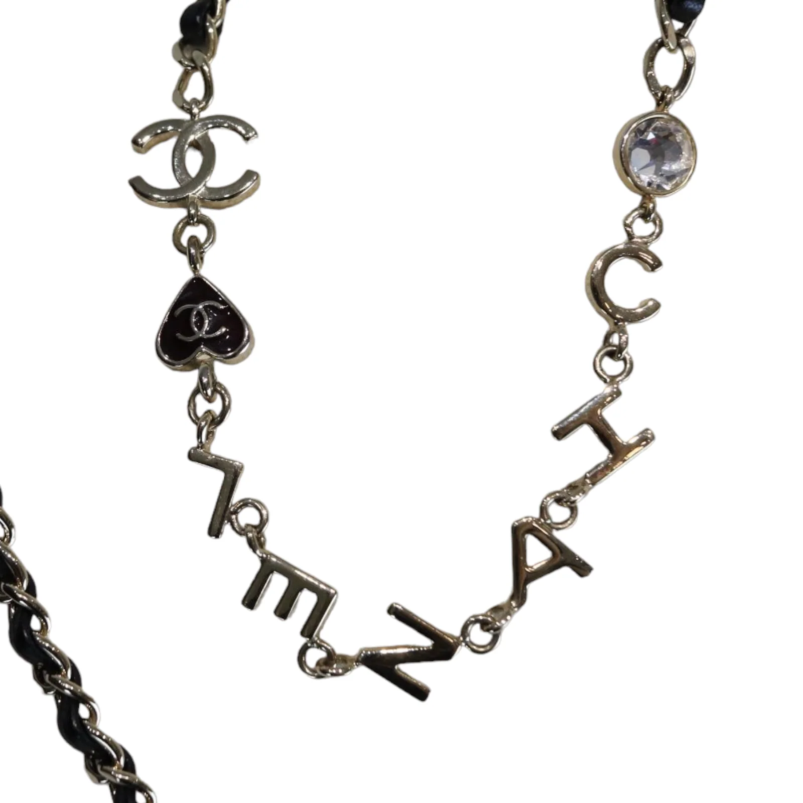 Sunglasses with Chain Gold and Black - Image 16