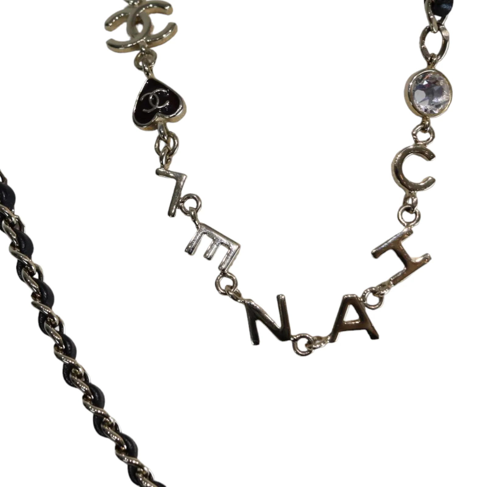 Sunglasses with Chain Gold and Black - Image 19