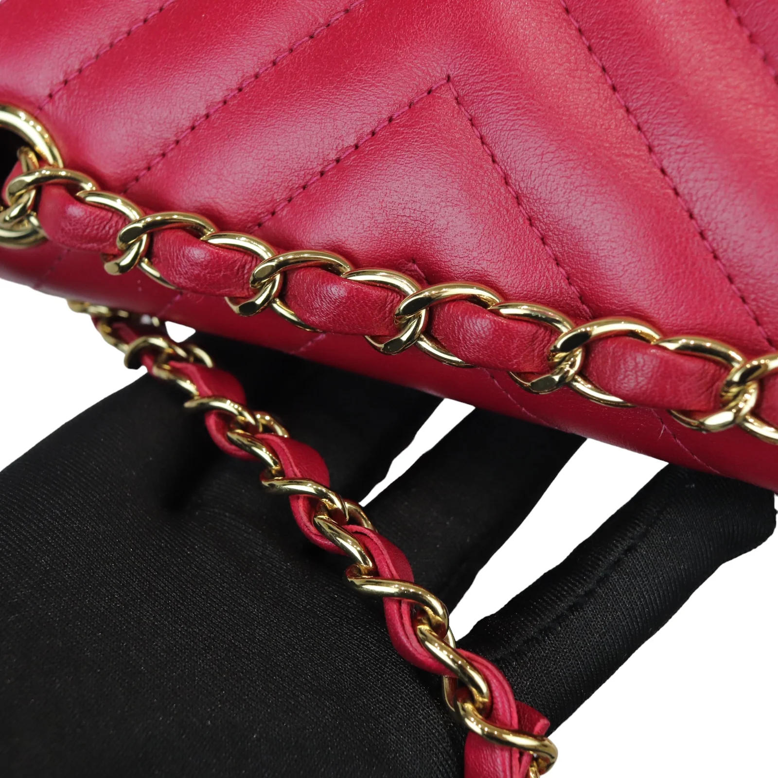 Urban Spirit Backpack Small Calfskin Quilted Red GHW - Image 19