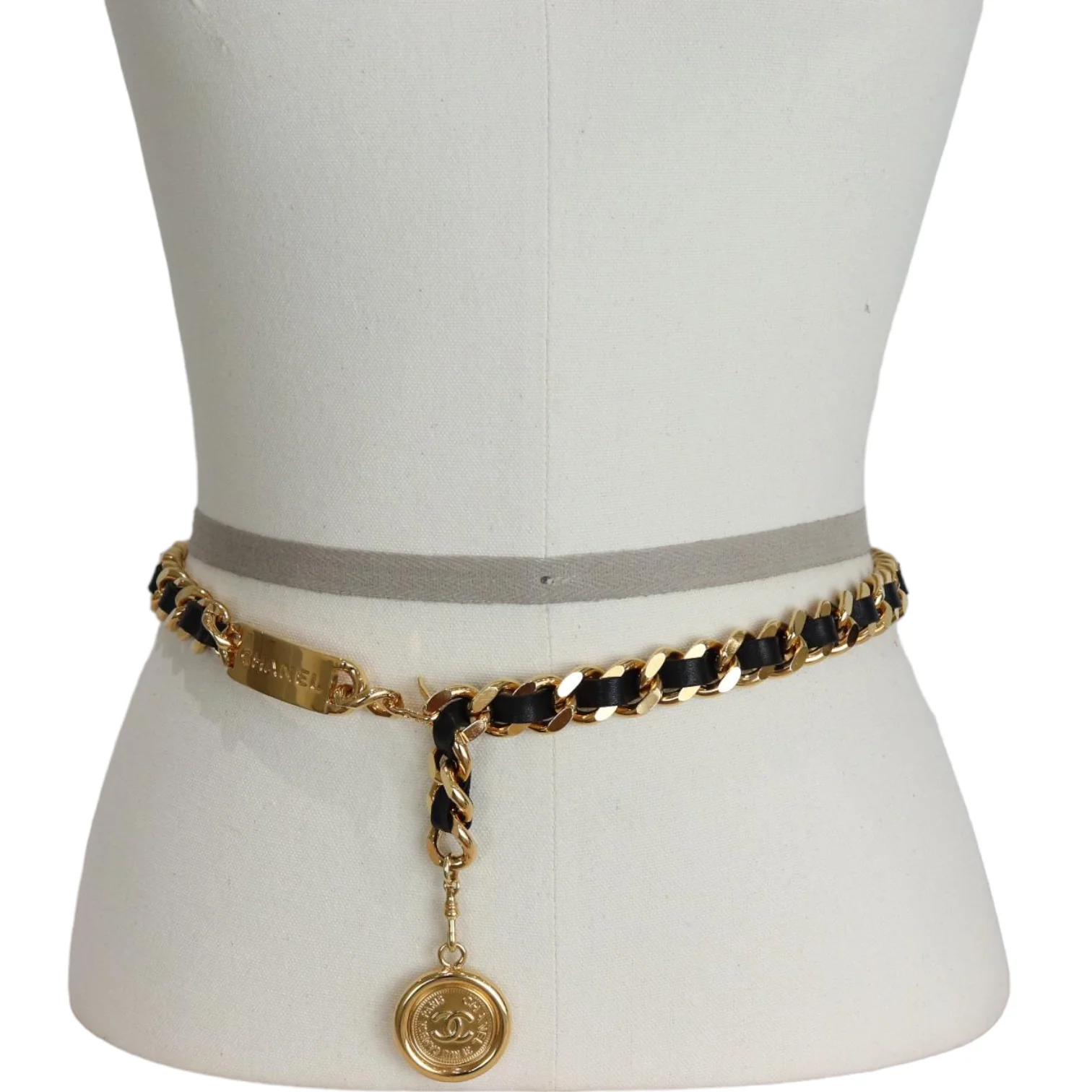 Vintage Chain Belt Size 24 Lambskin GHW - Image 4