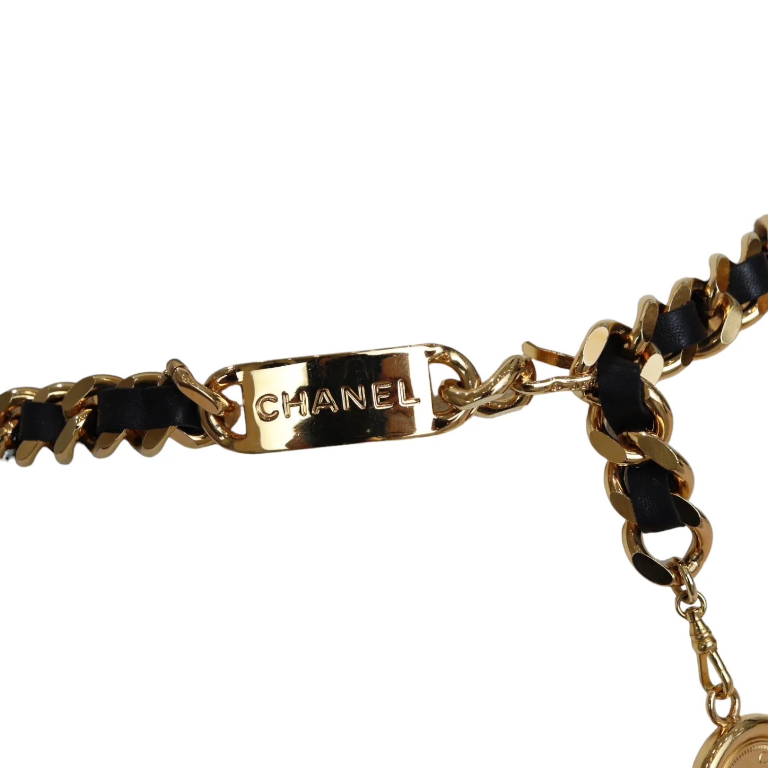 Vintage Chain Belt Size 24 Lambskin GHW - Image 5