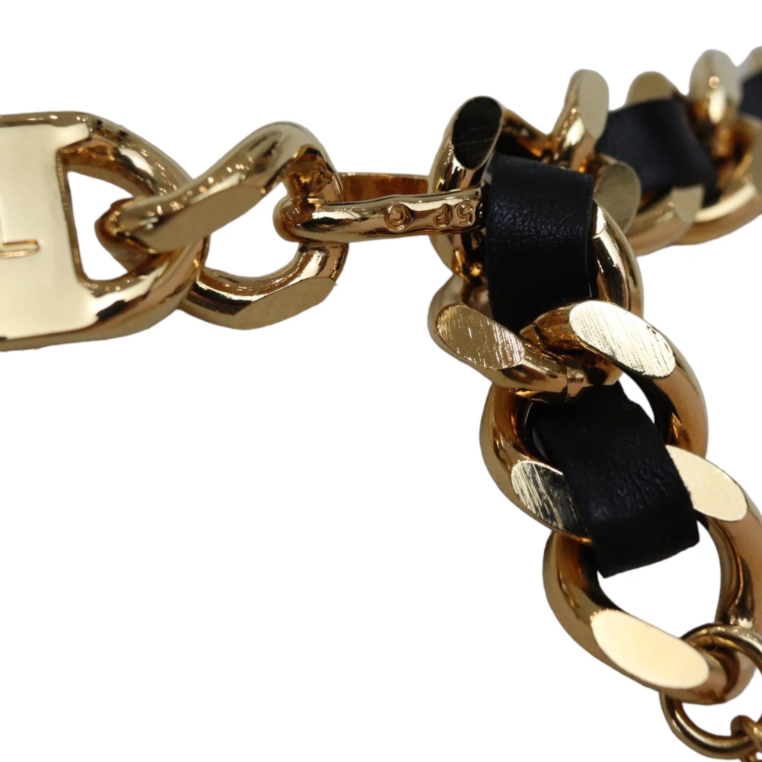 Vintage Chain Belt Size 24 Lambskin GHW - Image 7