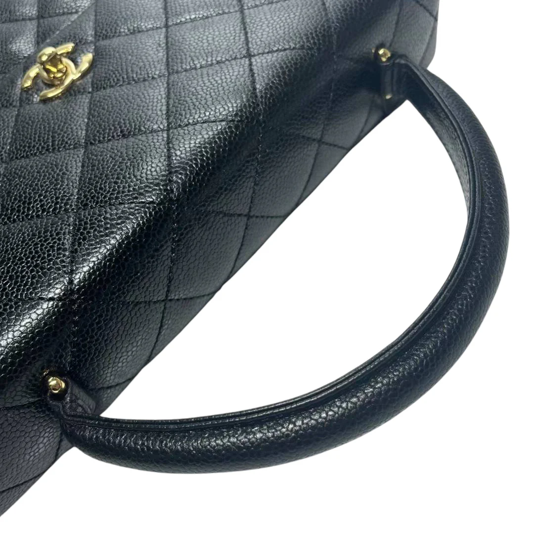 Vintage Kelly Caviar Black GHW - Image 8