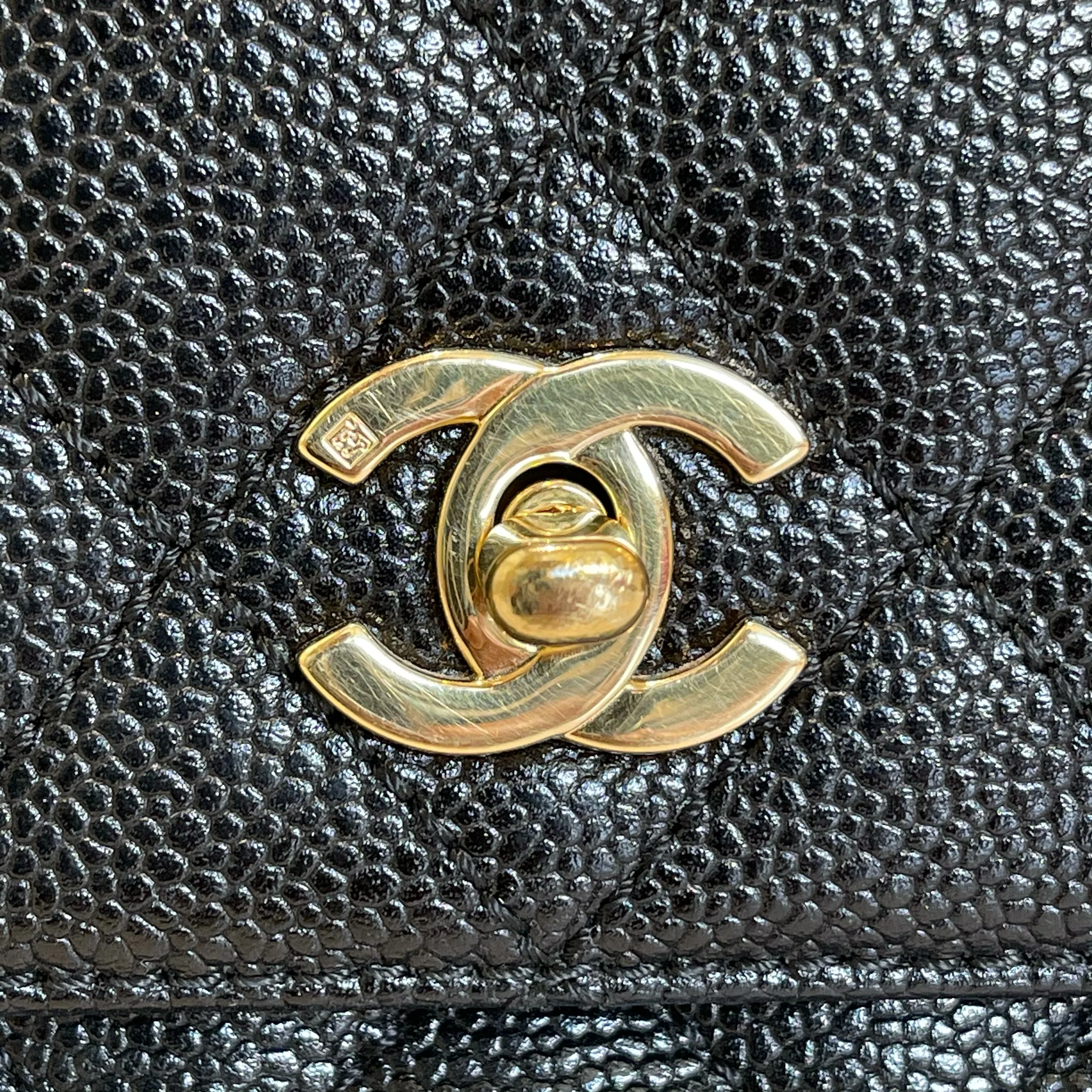 Vintage Kelly in Black Caviar Leather with 24k GHW - Image 15