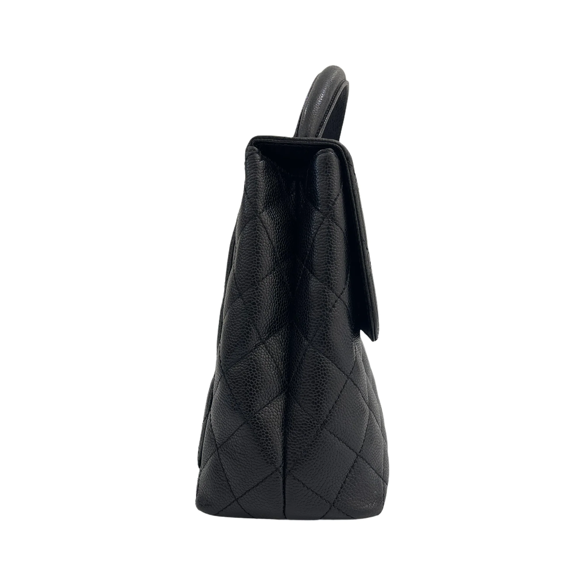 Vintage Kelly in Black Caviar Leather with 24k GHW - Image 4