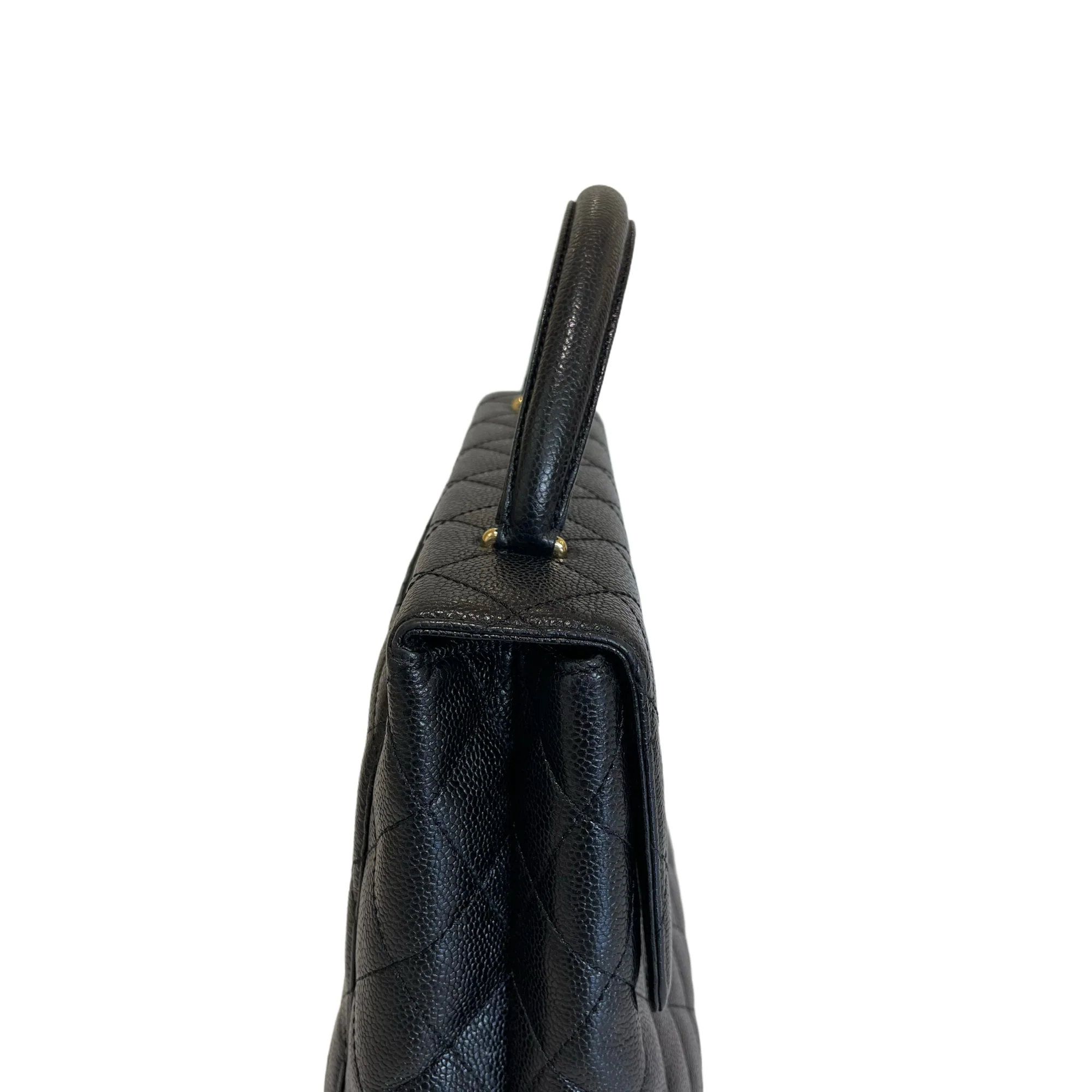 Vintage Kelly in Black Caviar Leather with 24k GHW - Image 9
