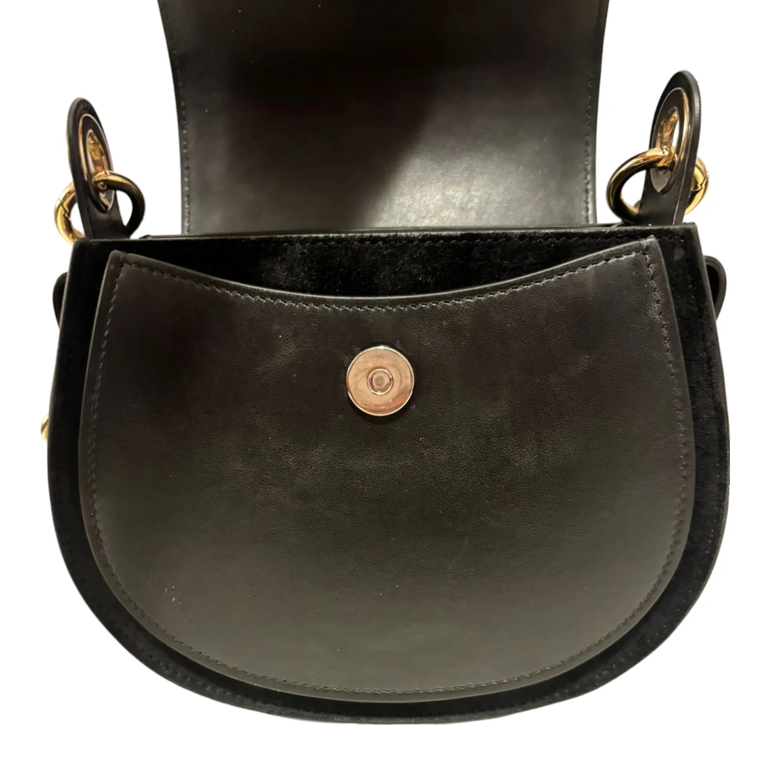 Tess Bag Grained Calfskin Small Black GHW - Image 11